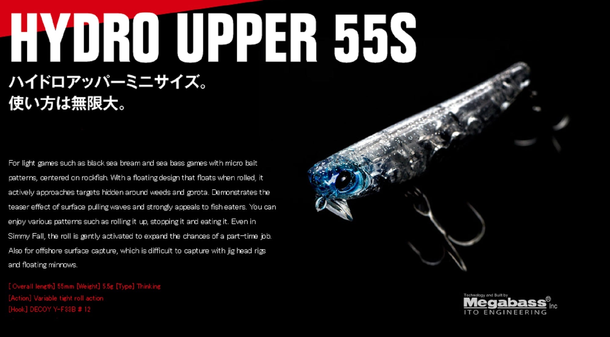 Apia Hydroupper 55S Sinking Lure 09 (6401)