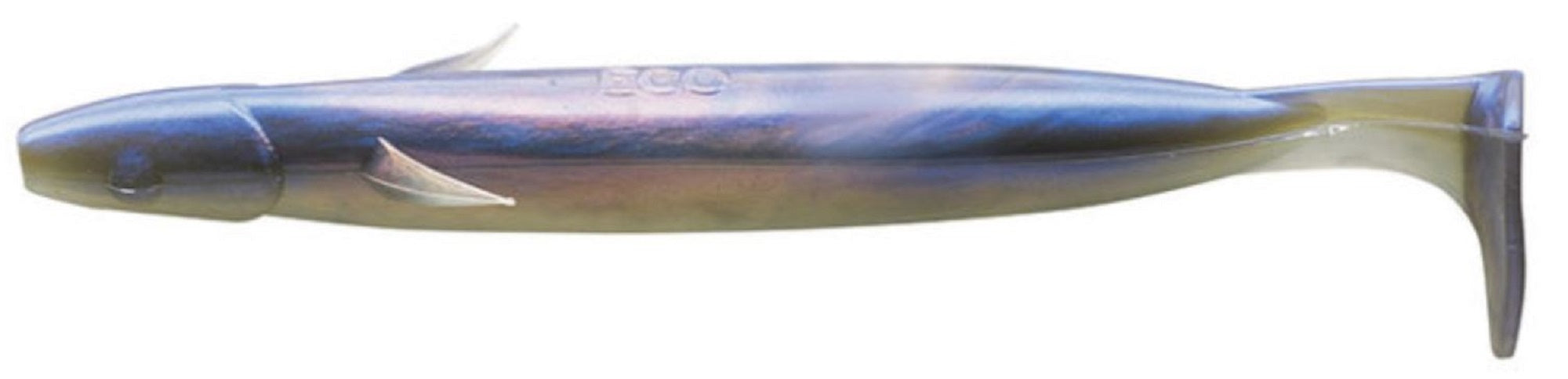 Ecogear Soft Lure Power Shad 5 Inch 101 7/Pack (7306)