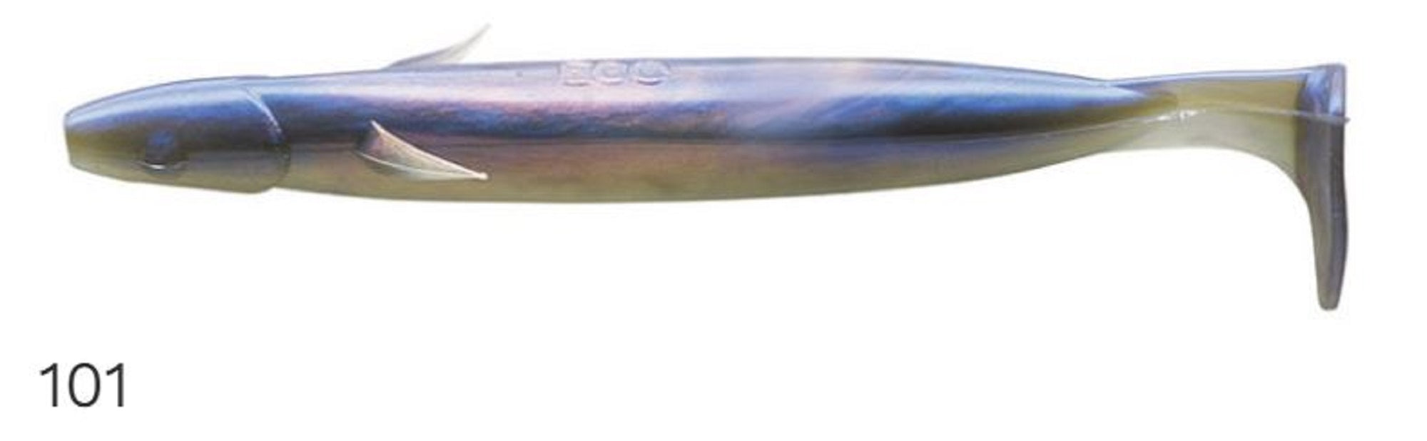 Ecogear Soft Lure Power Shad 4 Inch 101 (4311)