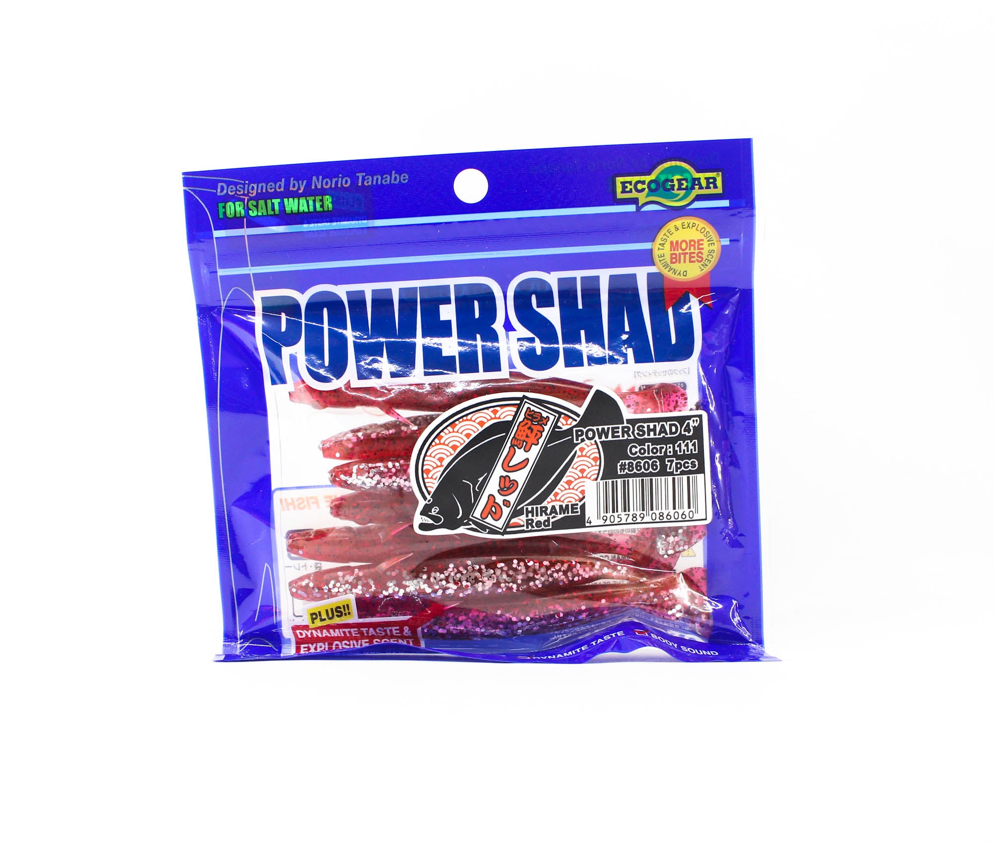 Ecogear Soft Lure Power Shad 4 Inch 111 (6060)