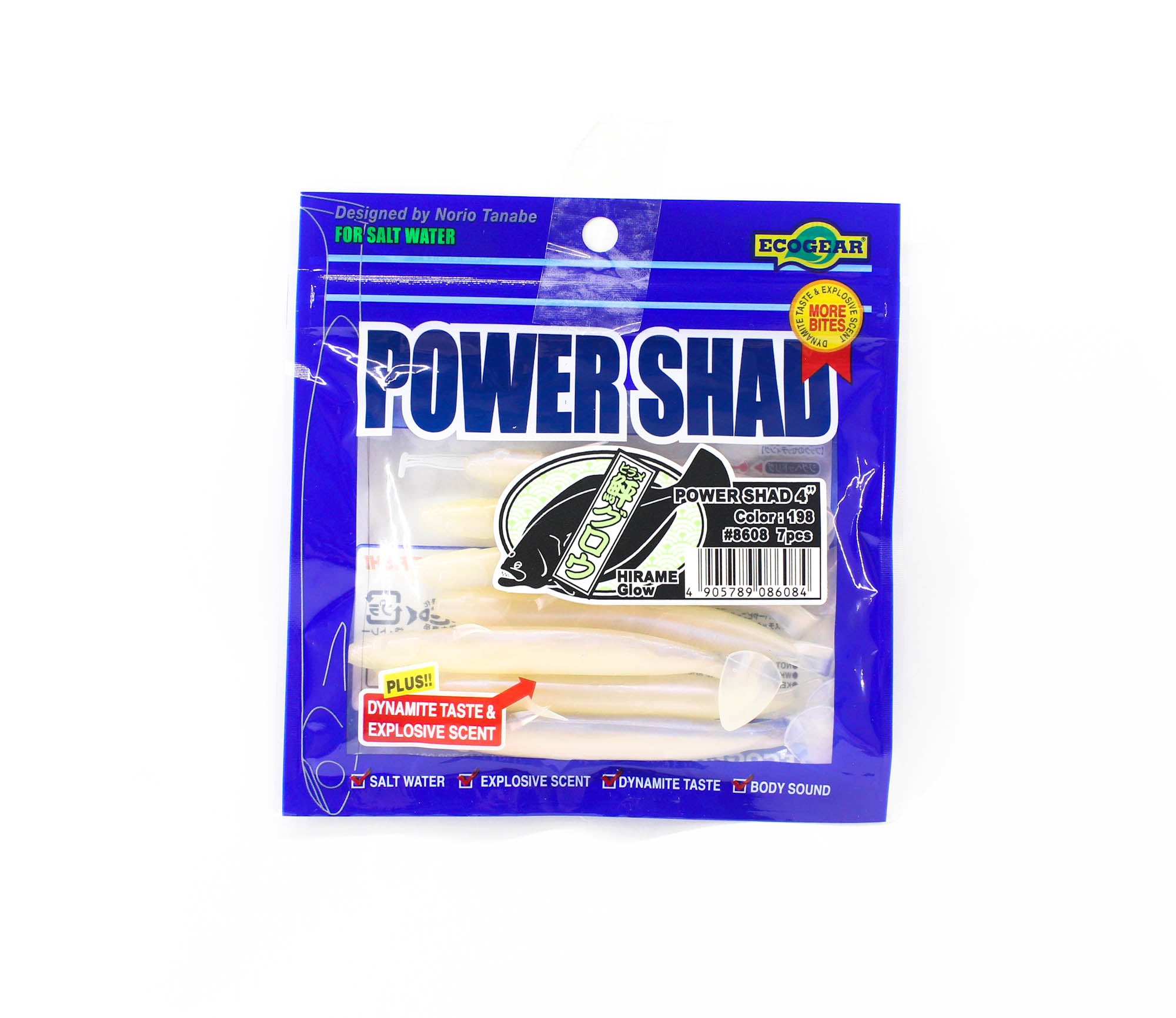 Sale Ecogear Soft Lure Power Shad 4 Inch 198 (6084)