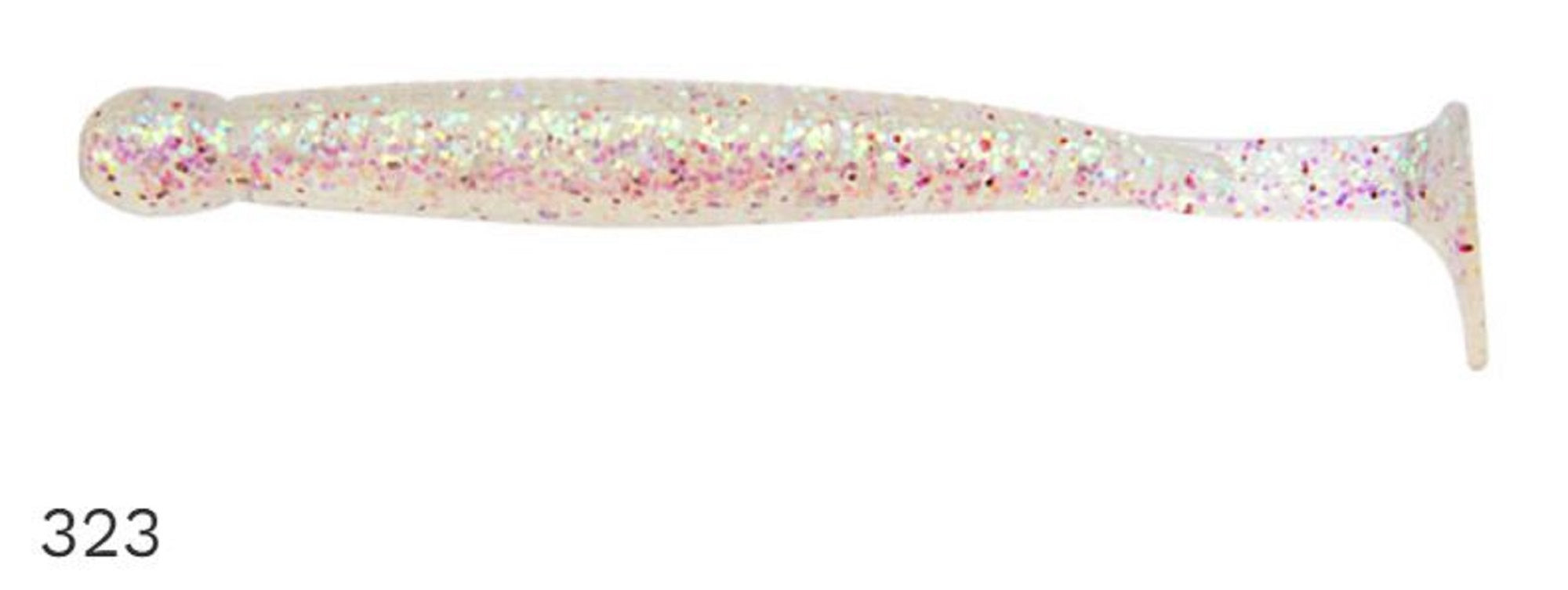 Ecogear Soft Lure Grass Minnow L 3-1/4 Inch 8 piece per pack 323 (4917)