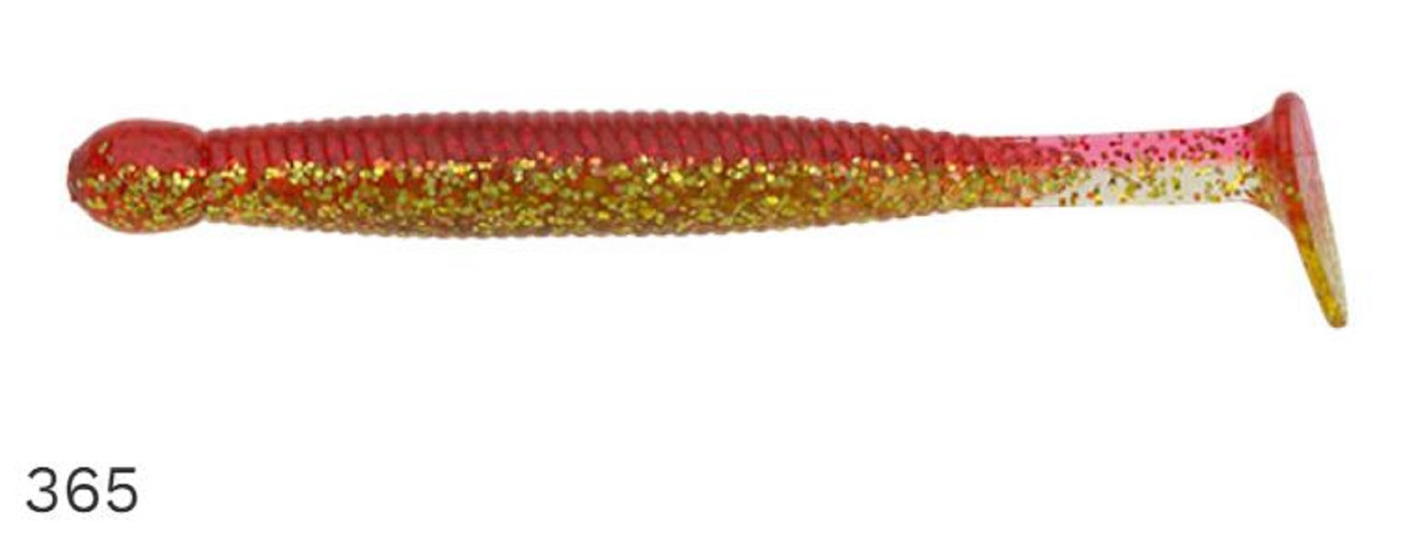 Ecogear Soft Lure Grass Minnow L 3-1/4 Inch 8 piece per pack 365 (4960)