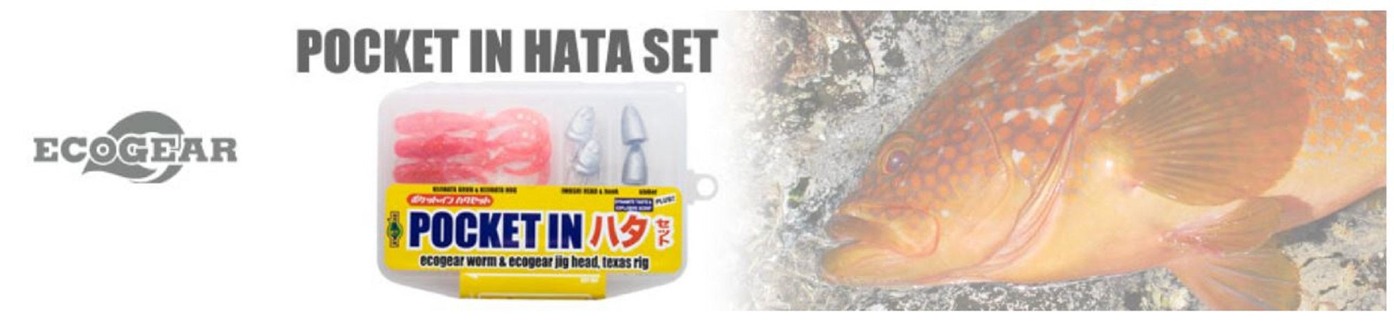 Ecogear Pocket In Soft Lure Set Hata (6298)