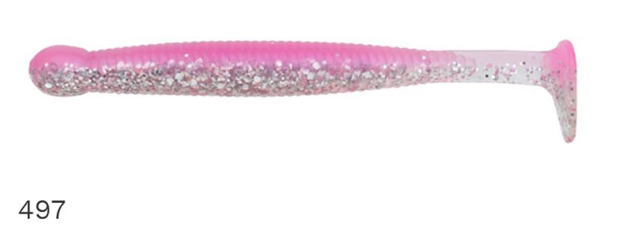 Ecogear Soft Lure Grass Minnow L 3-1/4 Inch 8 piece per pack 497 (1780)