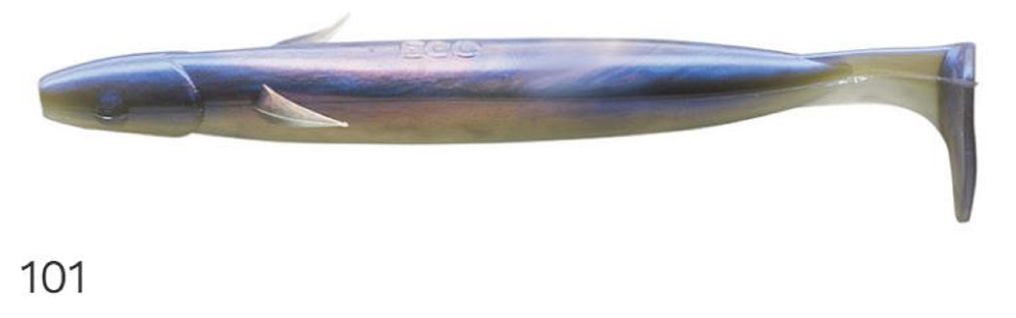 Ecogear Soft Lure Power Shad 5 Inch 101 (8666)
