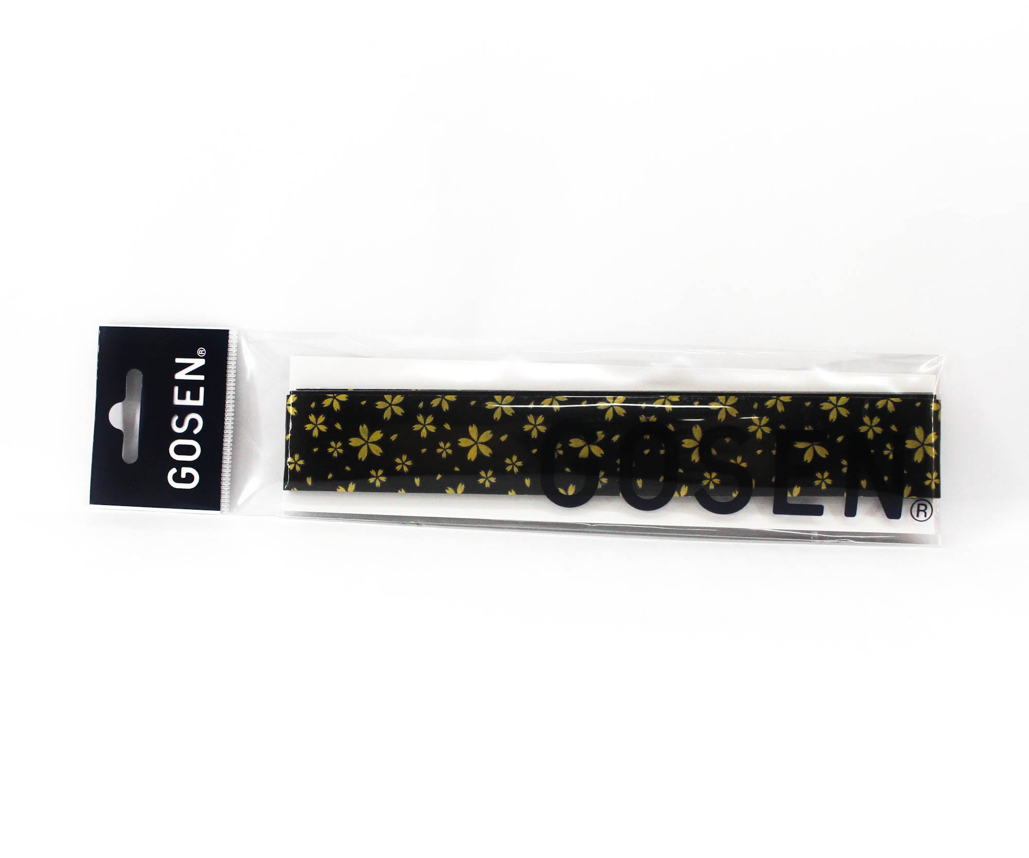 Gosen B815BKG Over Grip Rod Grip Tape Flower Black x Gold (2459)