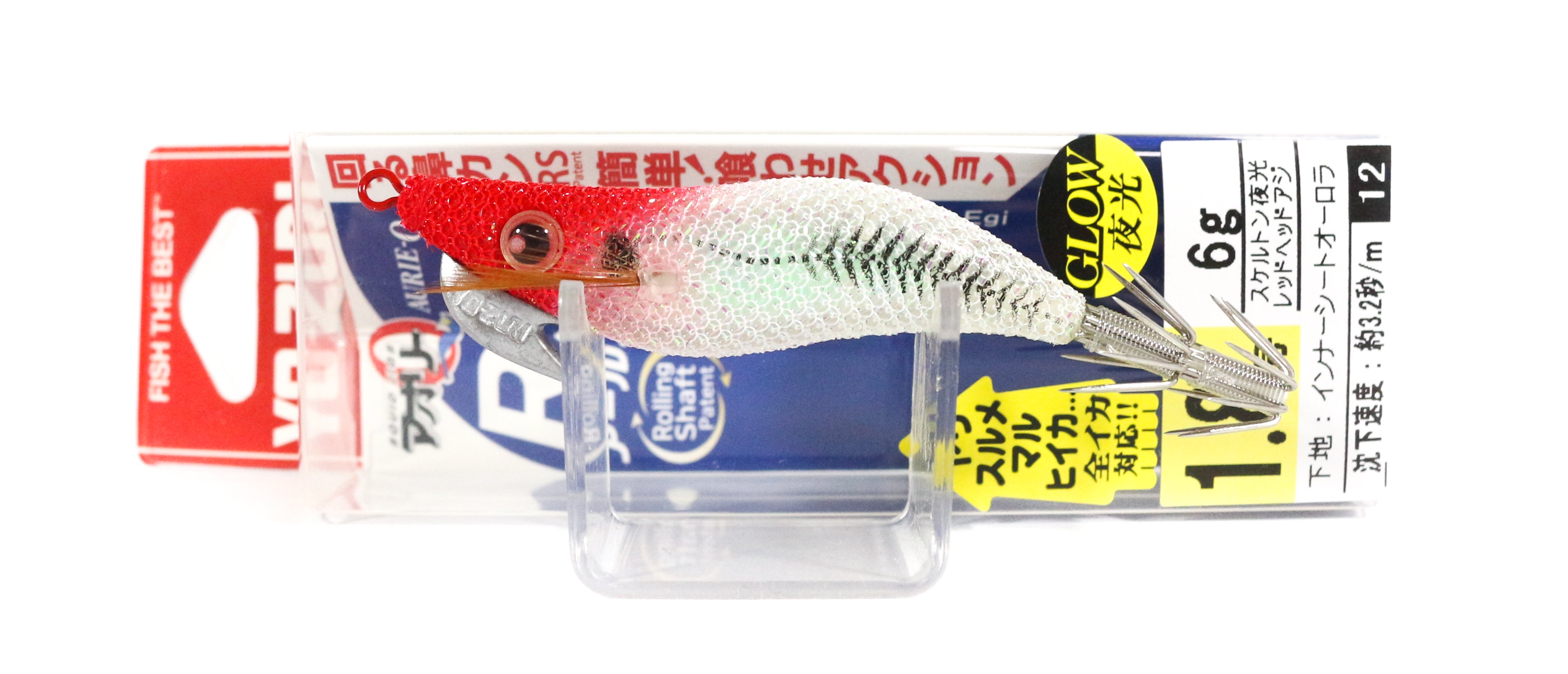 Yo Zuri Egi Aurie-Q RS Squid Jig Sinking Lure Size 1.8 A1605-SLRH (2100)