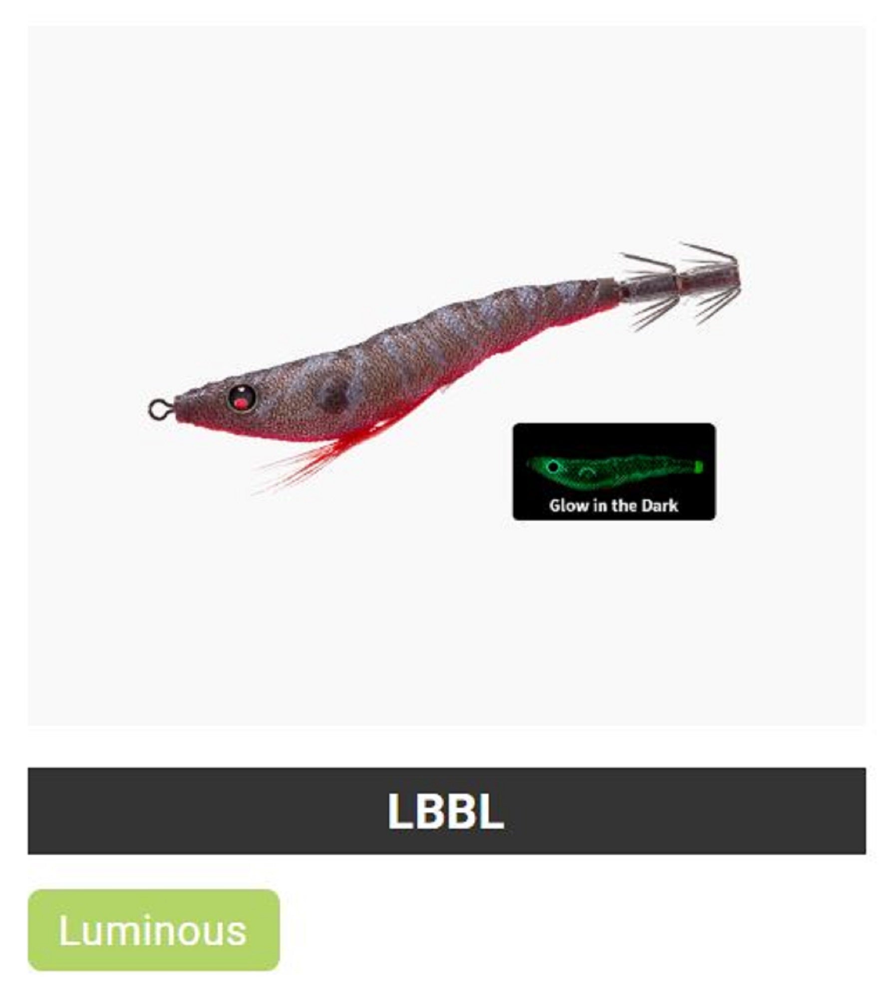 Yo Zuri EZ Slim Cloth 80mm Squid Jig A1626-LBBL (8546)