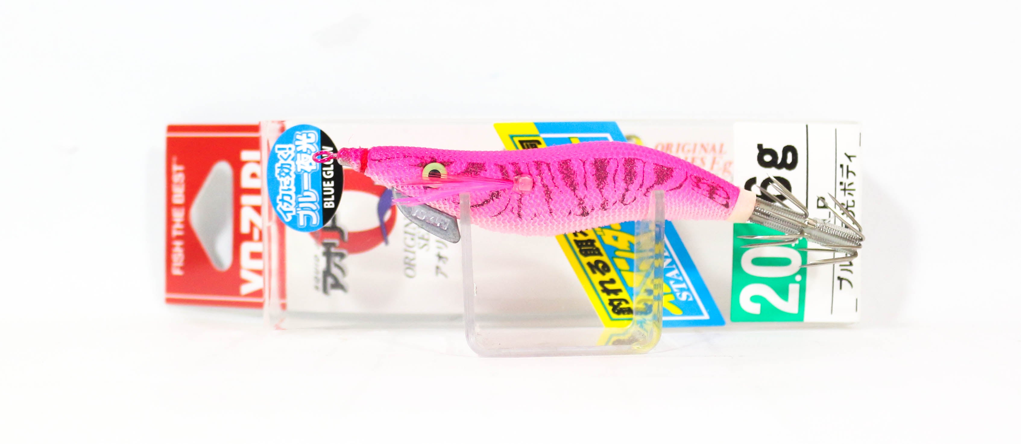 Yo Zuri Egi Aurie-Q Cloth Squid Jig Sinking Lure Size 2.0 A1246-BLP (0825)