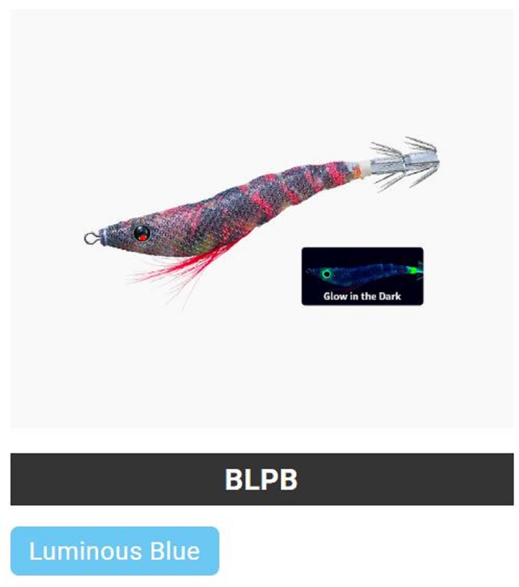 Yo Zuri EZ Slim Cloth 80mm Squid Jig A1626-BLPB (0993)