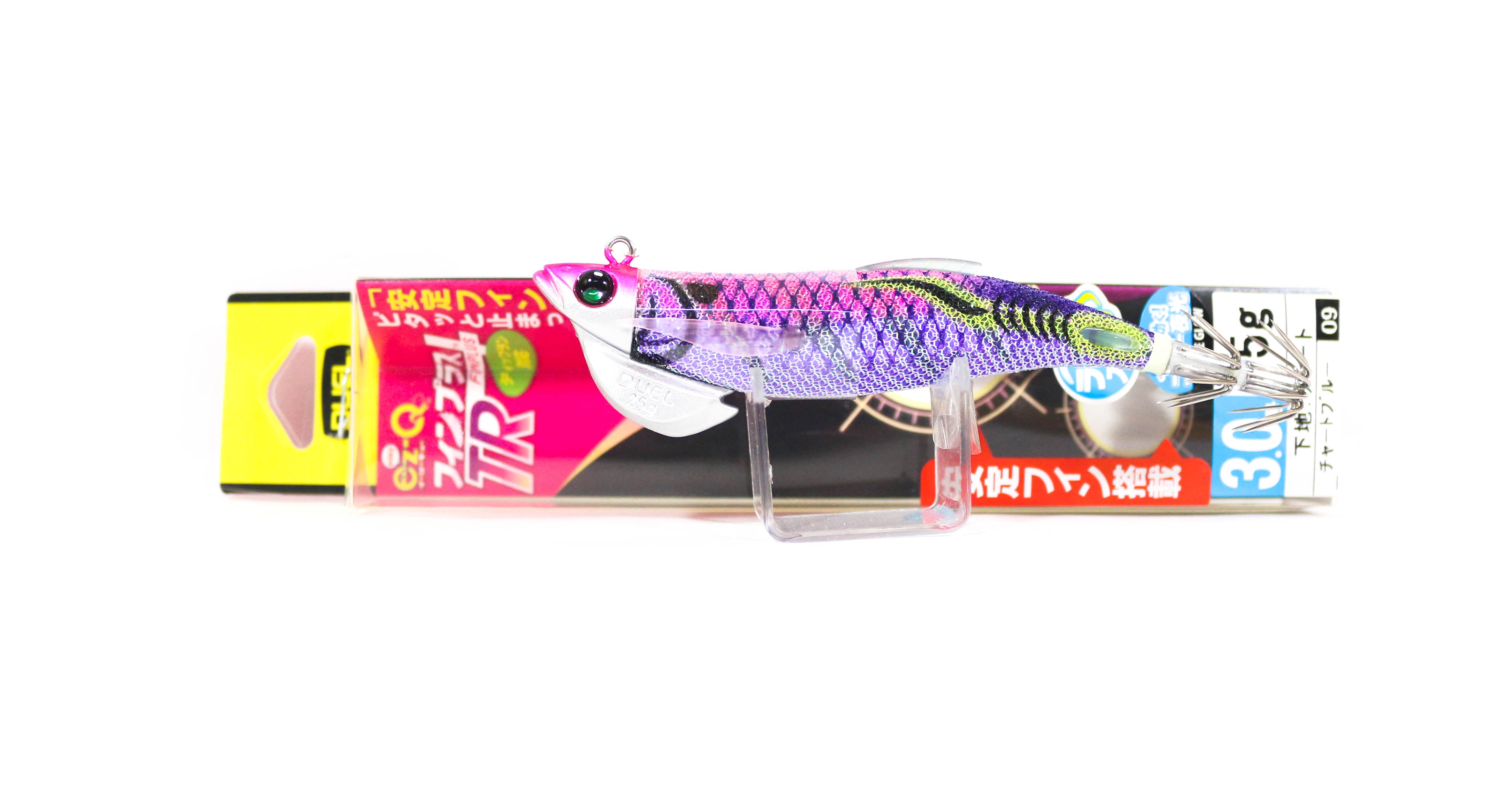 Yo Zuri Duel EZ-Q Fin Plus TR Rattle Squid Jig 3.0 25gram A1744-BLPU (3765)
