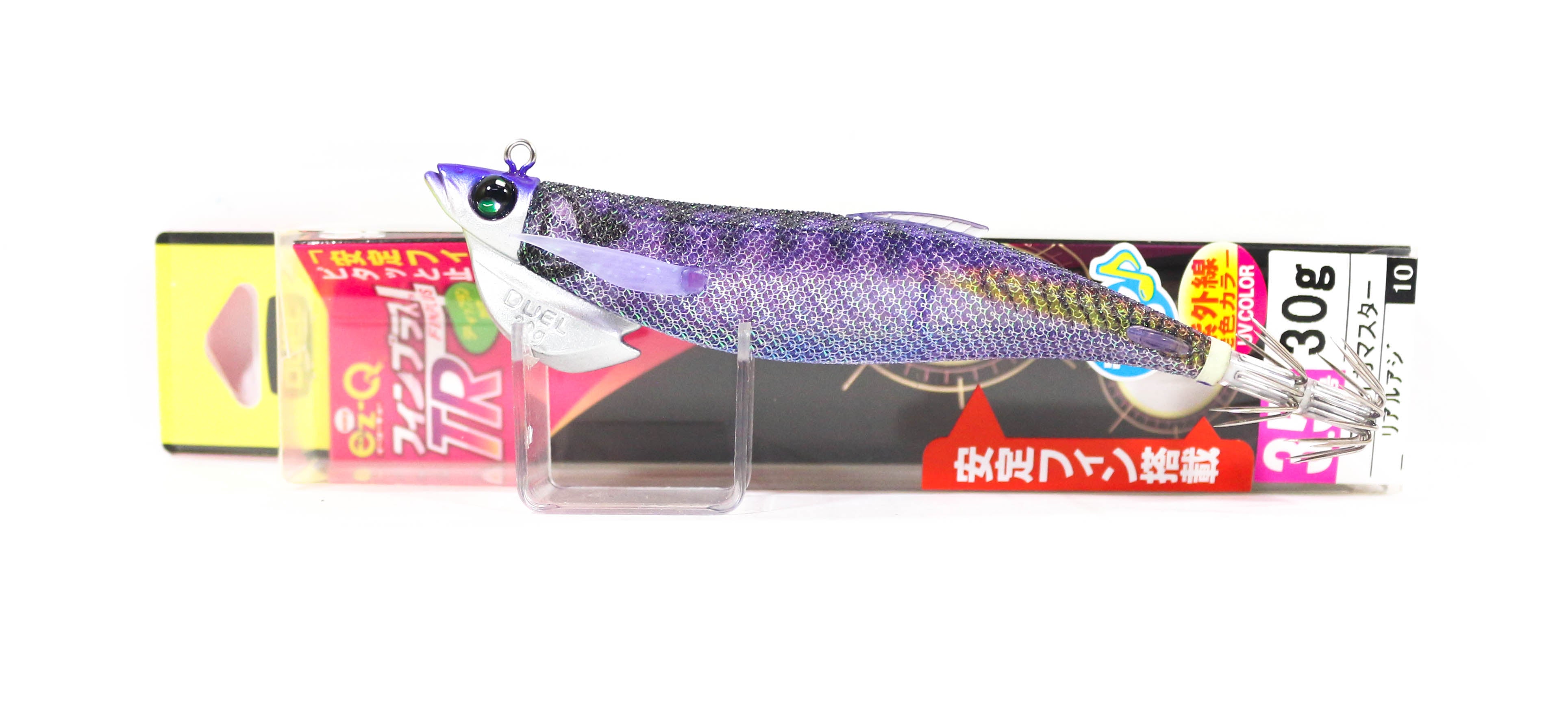 Yo Zuri Duel EZ-Q Fin Plus TR Rattle Squid Jig 3.5 30gram A1745-KVRA (3888)