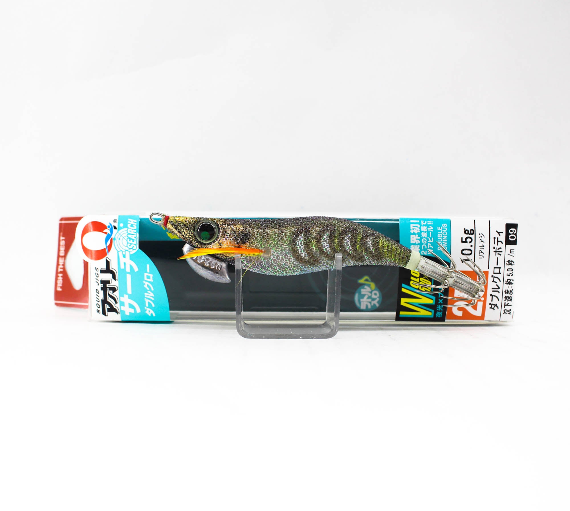 Yo Zuri Egi Aurie-Q Search Double Glow Squid Lure 2.5 A1757-DLAJ (8784)