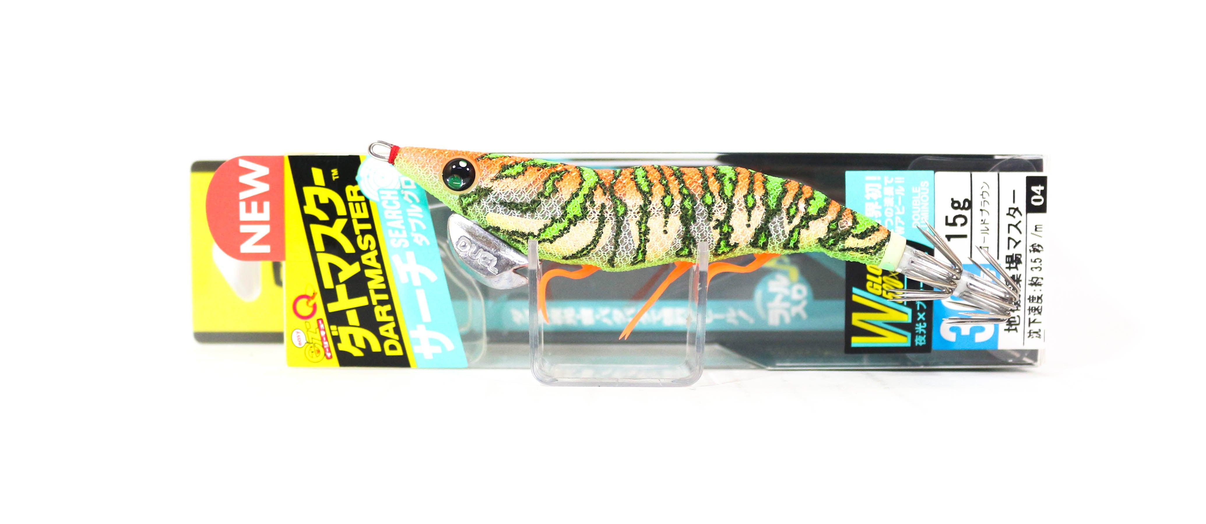 Yo Zuri Egi EZ-Q Dartmaster Search Double Glo Squid Jig 3.0 A1761-DLGO 0152