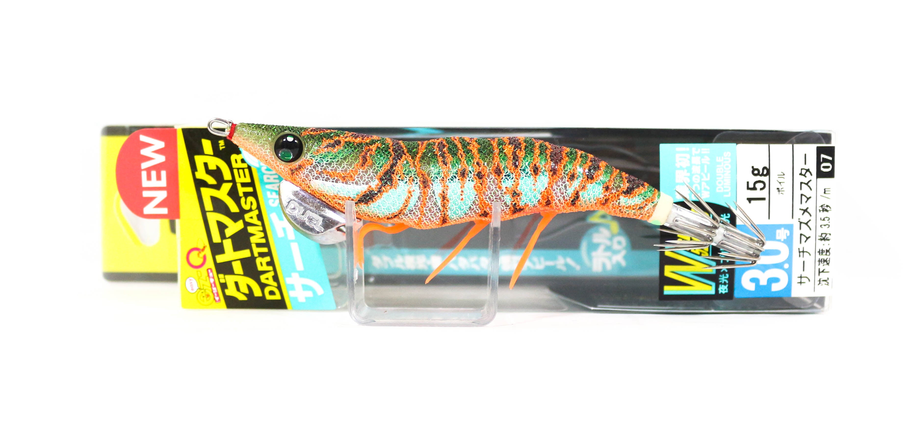 Yo Zuri Egi EZ-Q Dartmaster Search Double Glo Squid Jig 3.0 A1761-DLDM 0183