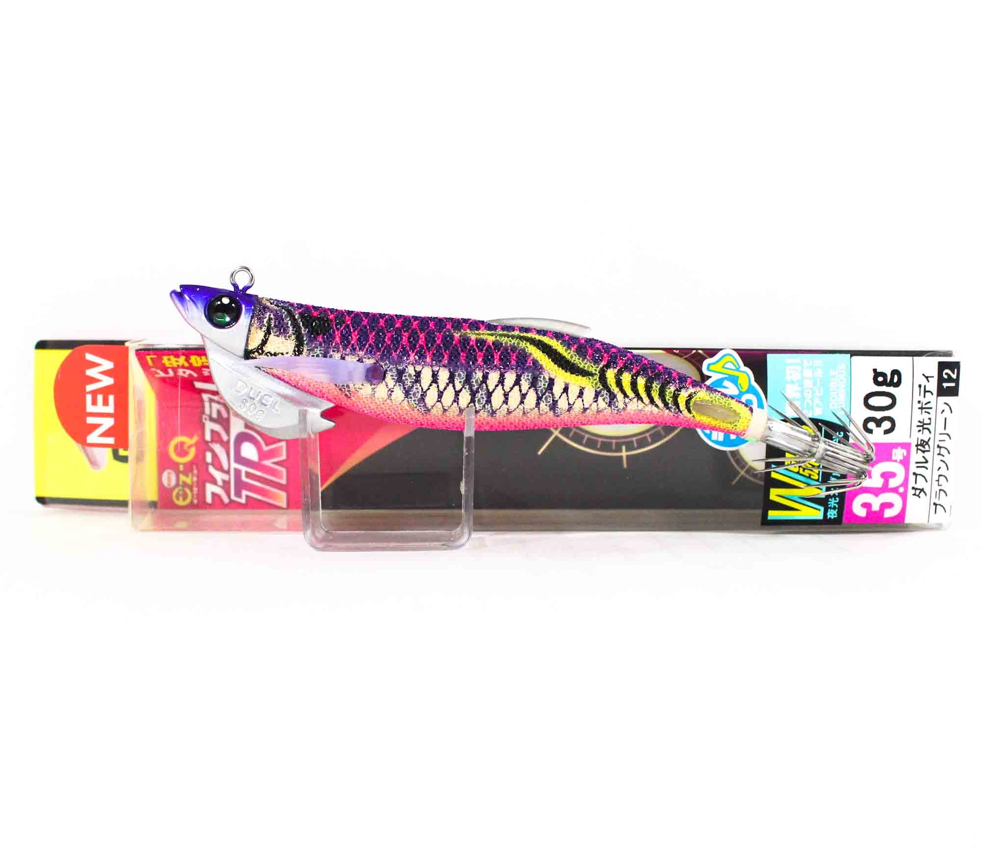 Yo Zuri Duel EZ-Q Fin Plus TR Rattle Squid Jig 3.5 30gram A1745-DLGU (0855)