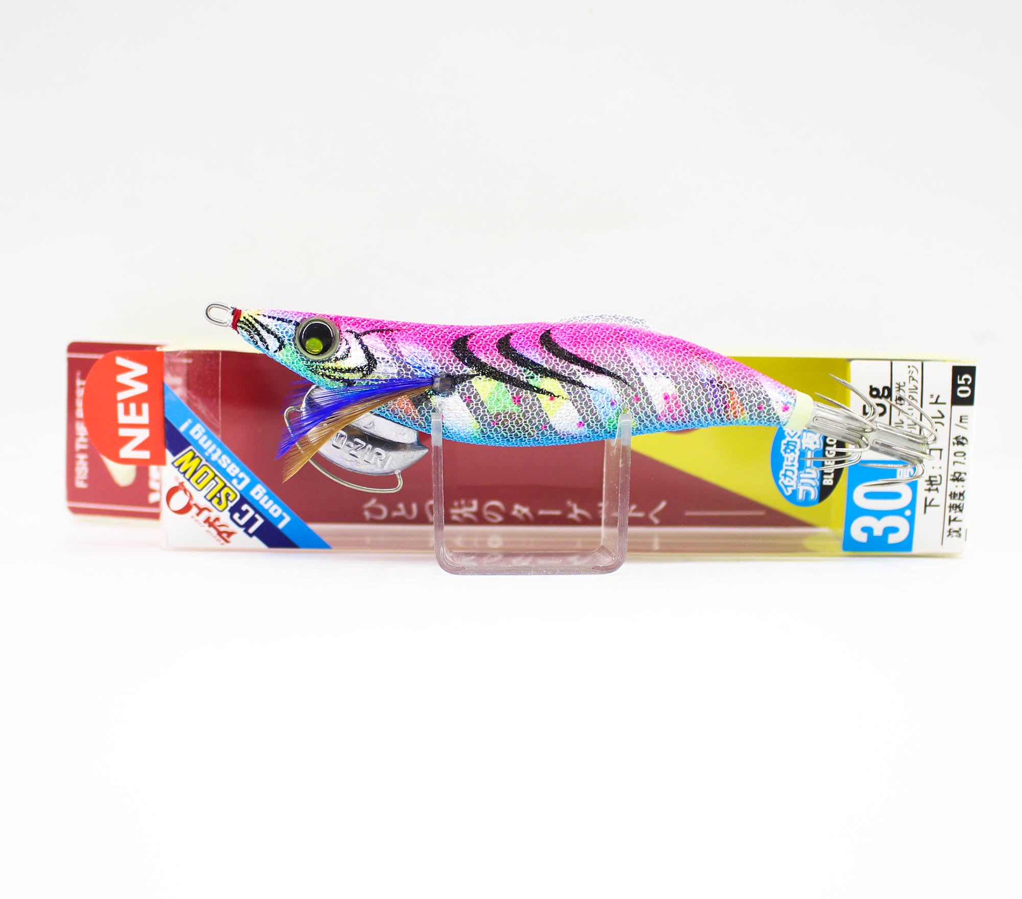 Yo Zuri Egi Aurie-Q LC Long Cast Slow Squid Jig 3.0 A1774-BLMP (0687)