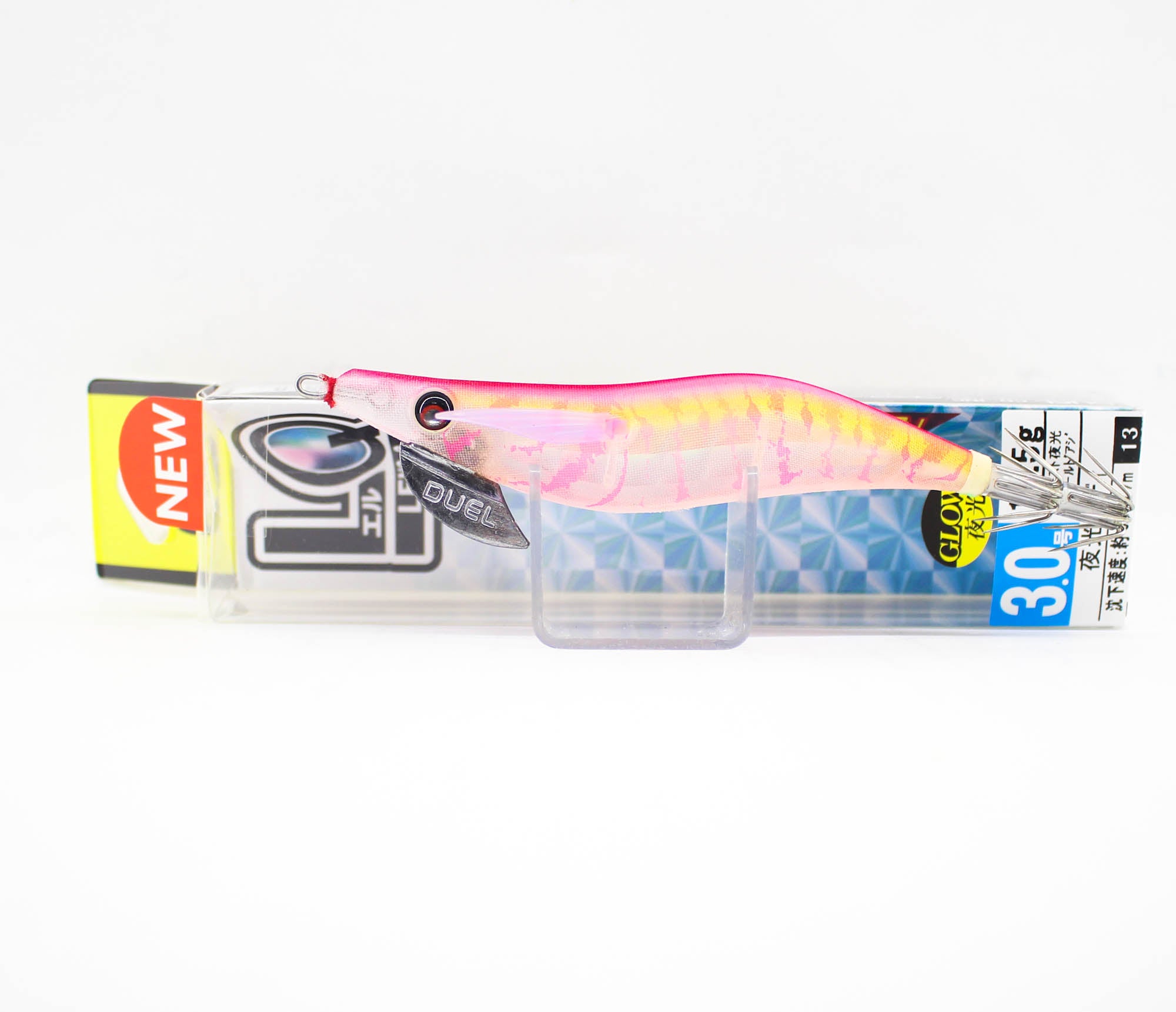Yo Zuri Egi Lens-Q Invisible Cloth Squid Jig 3.0 A1781-GLOP (3268)