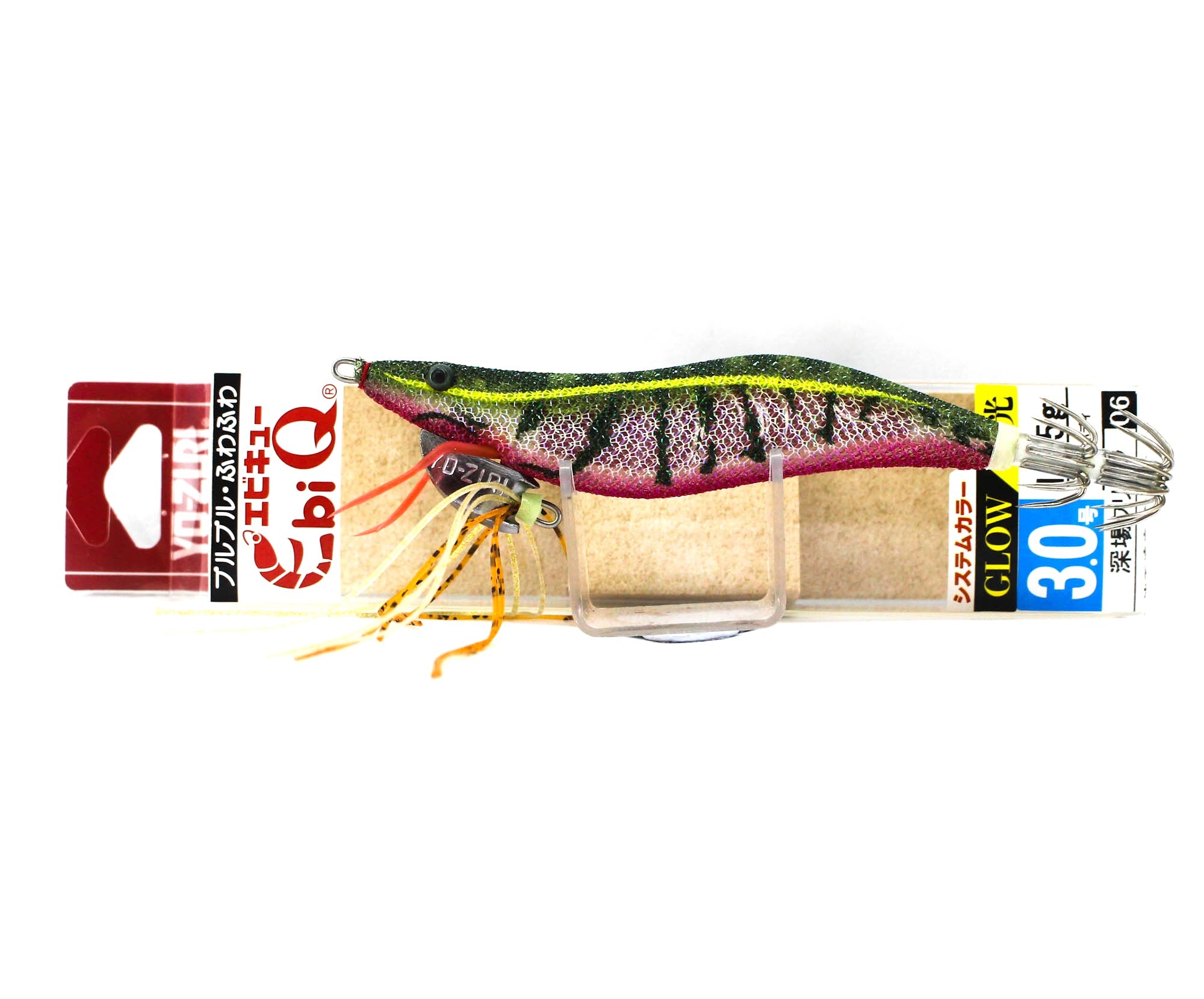Yo Zuri Ebi-Q Squid Jig Sinking Lure Size 3.0 A1805-LFM (3601)