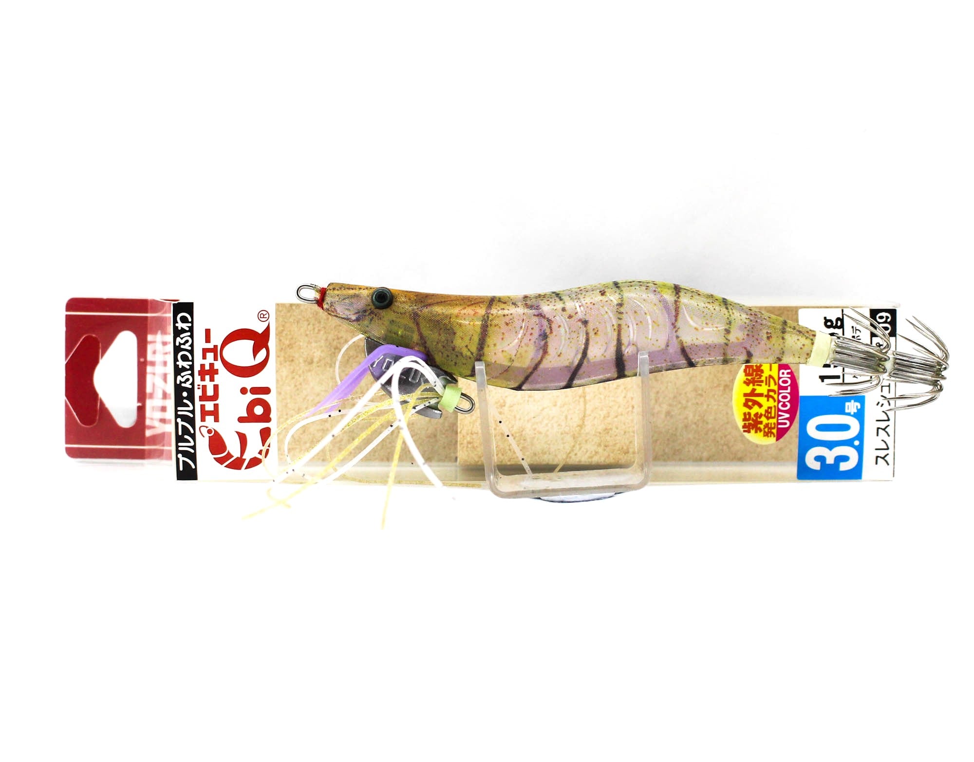 Yo Zuri Ebi-Q Squid Jig Sinking Lure Size 3.0 A1805-KVSL (3632)