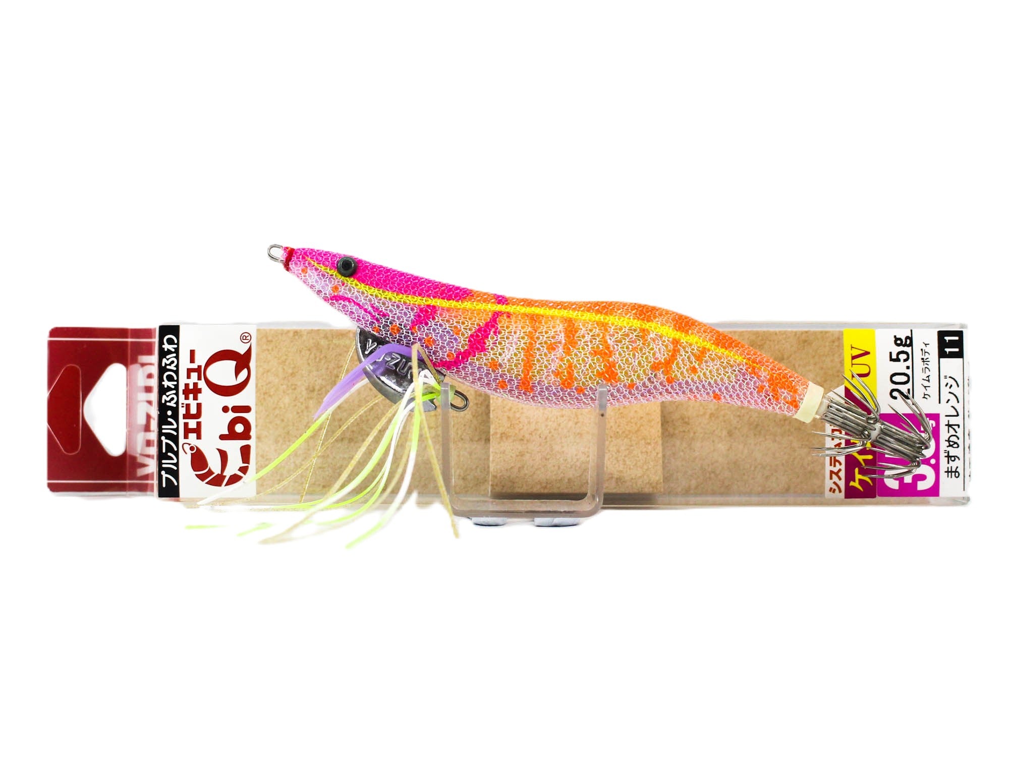 Yo Zuri Ebi-Q Squid Jig Sinking Lure Size 3.5 A1806-KVMO (3809)