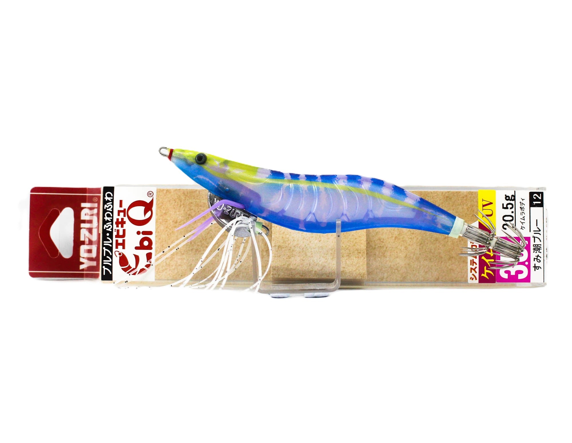 Yo Zuri Ebi-Q Squid Jig Sinking Lure Size 3.5 A1806-KVSB (3816)