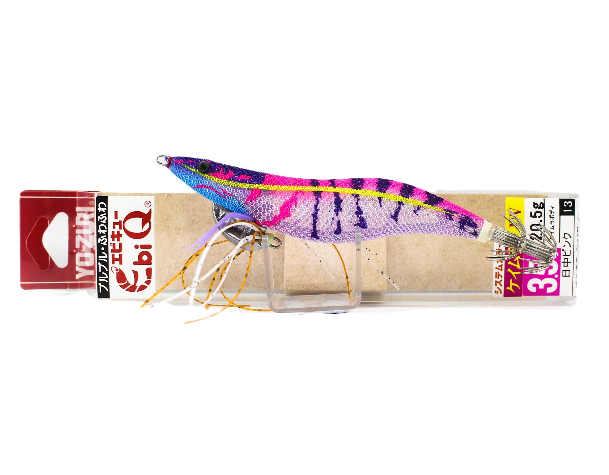 Yo Zuri Ebi-Q Squid Jig Sinking Lure Size 3.5 A1806-KVVP (3823)