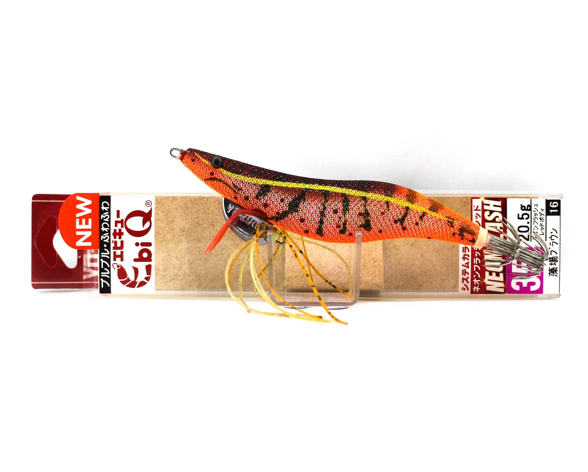 Yo Zuri Ebi-Q Squid Jig Sinking Lure Size 3.5 A1806-NRBW (0777)