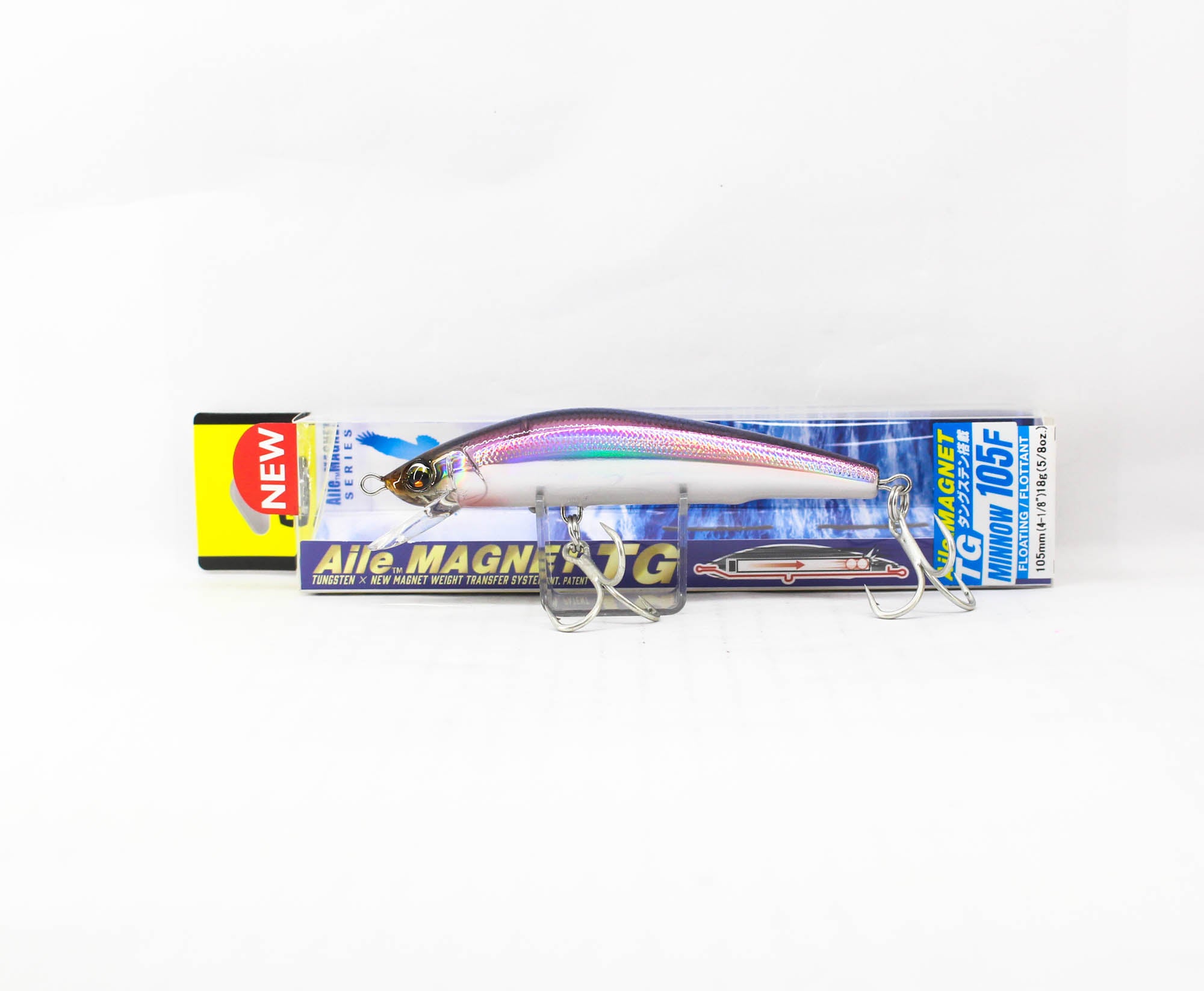 Yo Zuri Duel Aile Magnet TG Minnow 105F Floating Lure F1252-HKVK (5260)