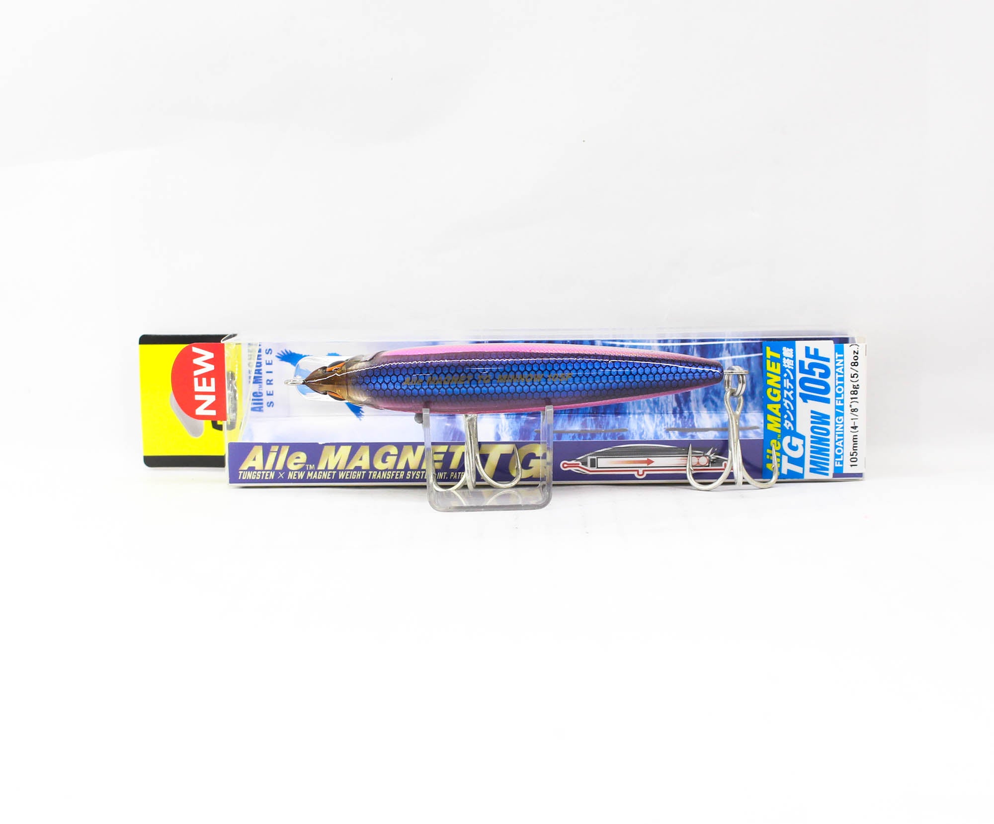 Yo Zuri Duel Aile Magnet TG Minnow 105F Floating Lure F1252-HKVK (5260)
