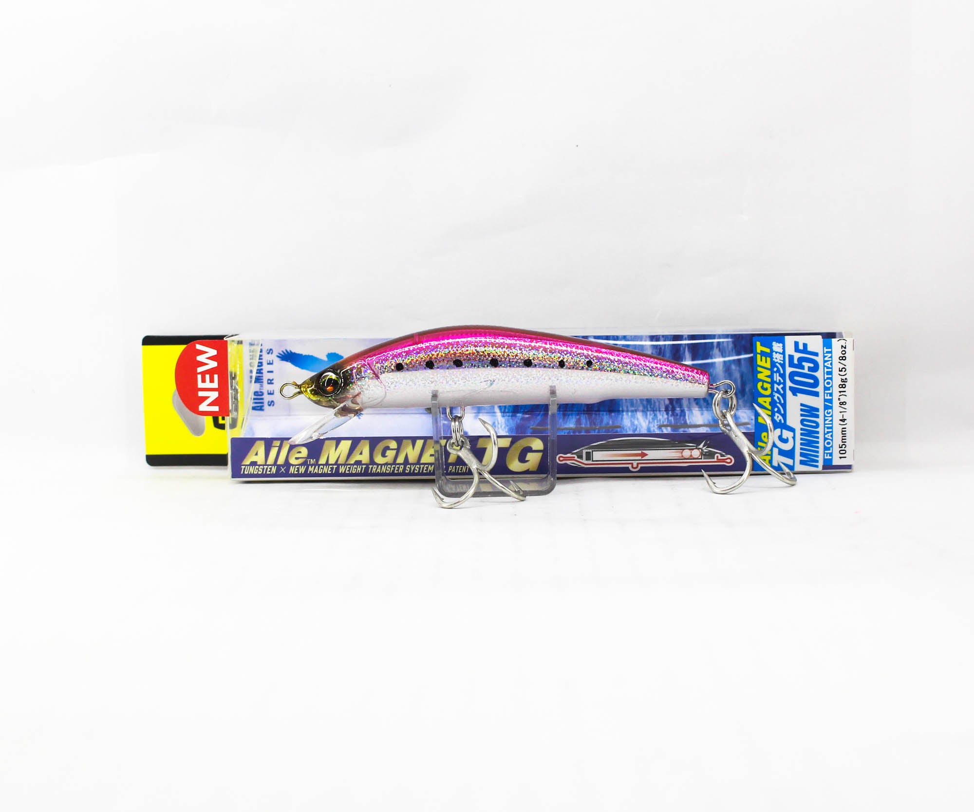 Yo Zuri Duel Aile Magnet TG Minnow 105F Floating Lure F1252-HPI (5277)
