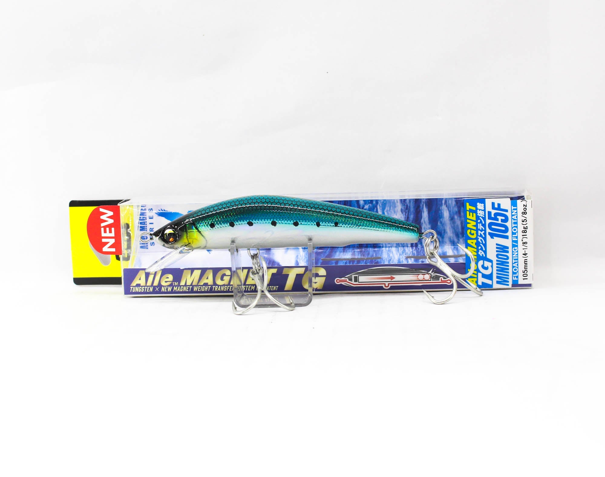 Yo Zuri Duel Aile Magnet TG Minnow 105F Floating Lure F1252-IW (5291)
