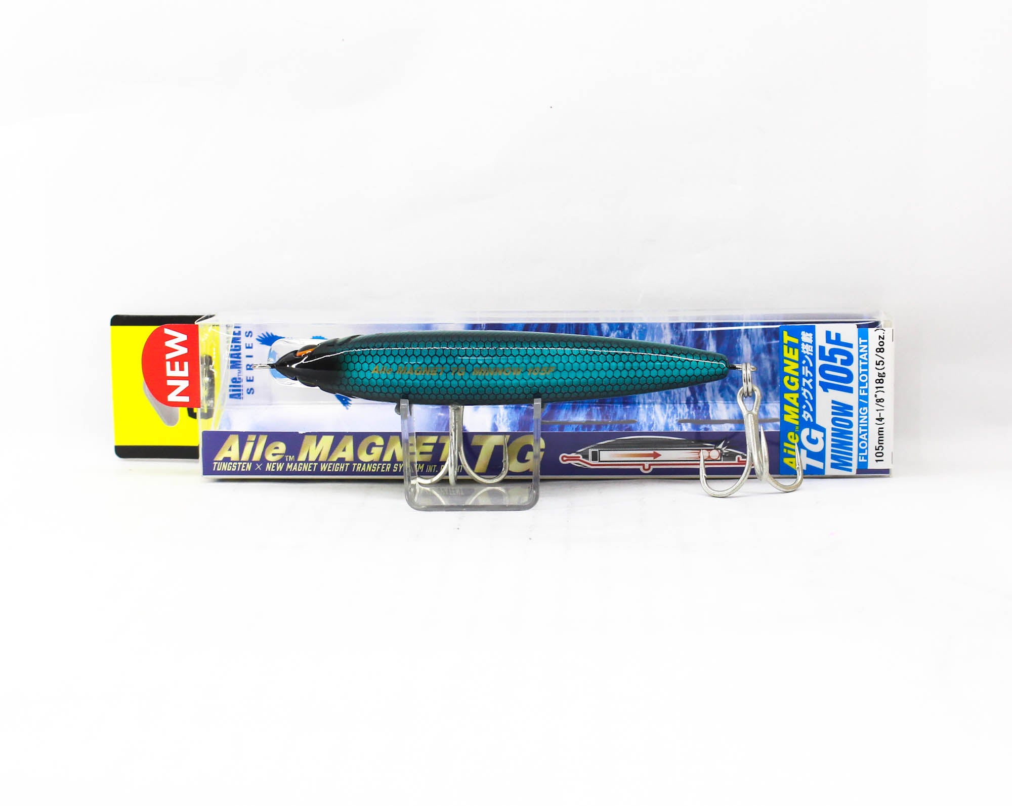 Yo Zuri Duel Aile Magnet TG Minnow 105F Floating Lure F1252-IW (5291)