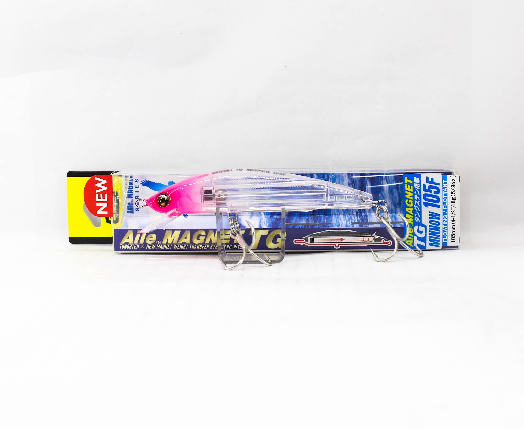 Yo Zuri Duel Aile Magnet TG Minnow 105F Floating Lure F1252-PTM (5321)
