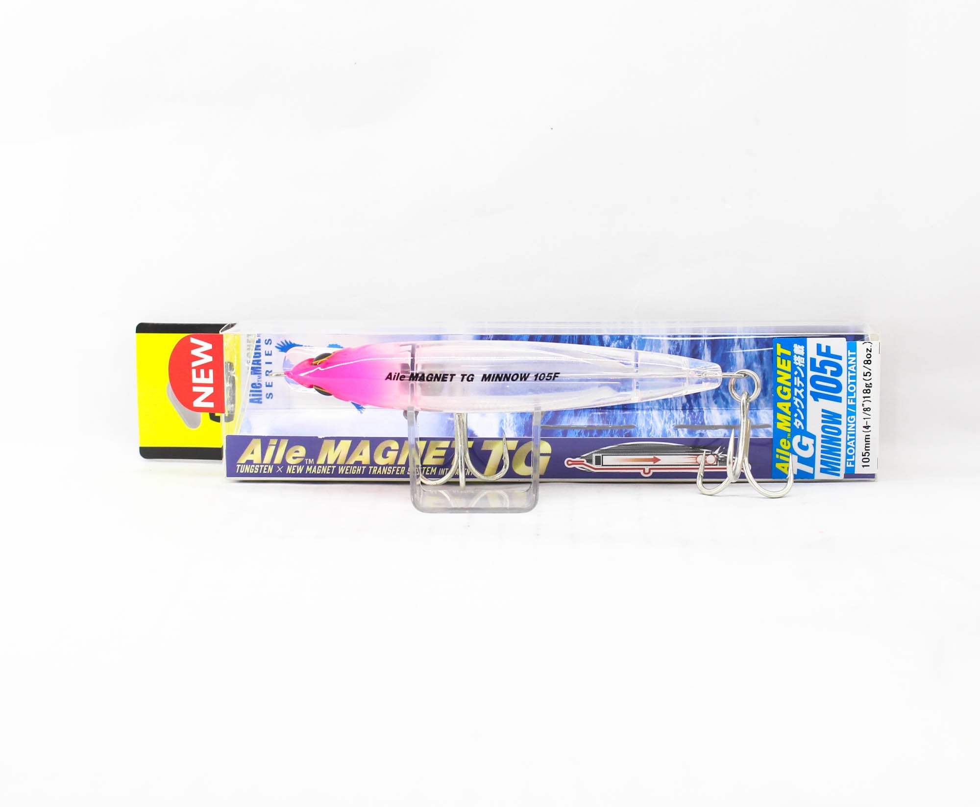 Yo Zuri Duel Aile Magnet TG Minnow 105F Floating Lure F1252-PTM (5321)