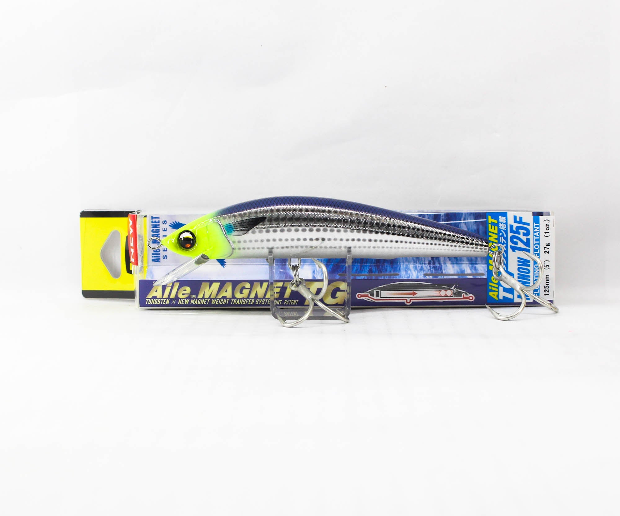 Yo Zuri Duel Aile Magnet TG Minnow 125F Floating Lure F1253-HCHM (5345)