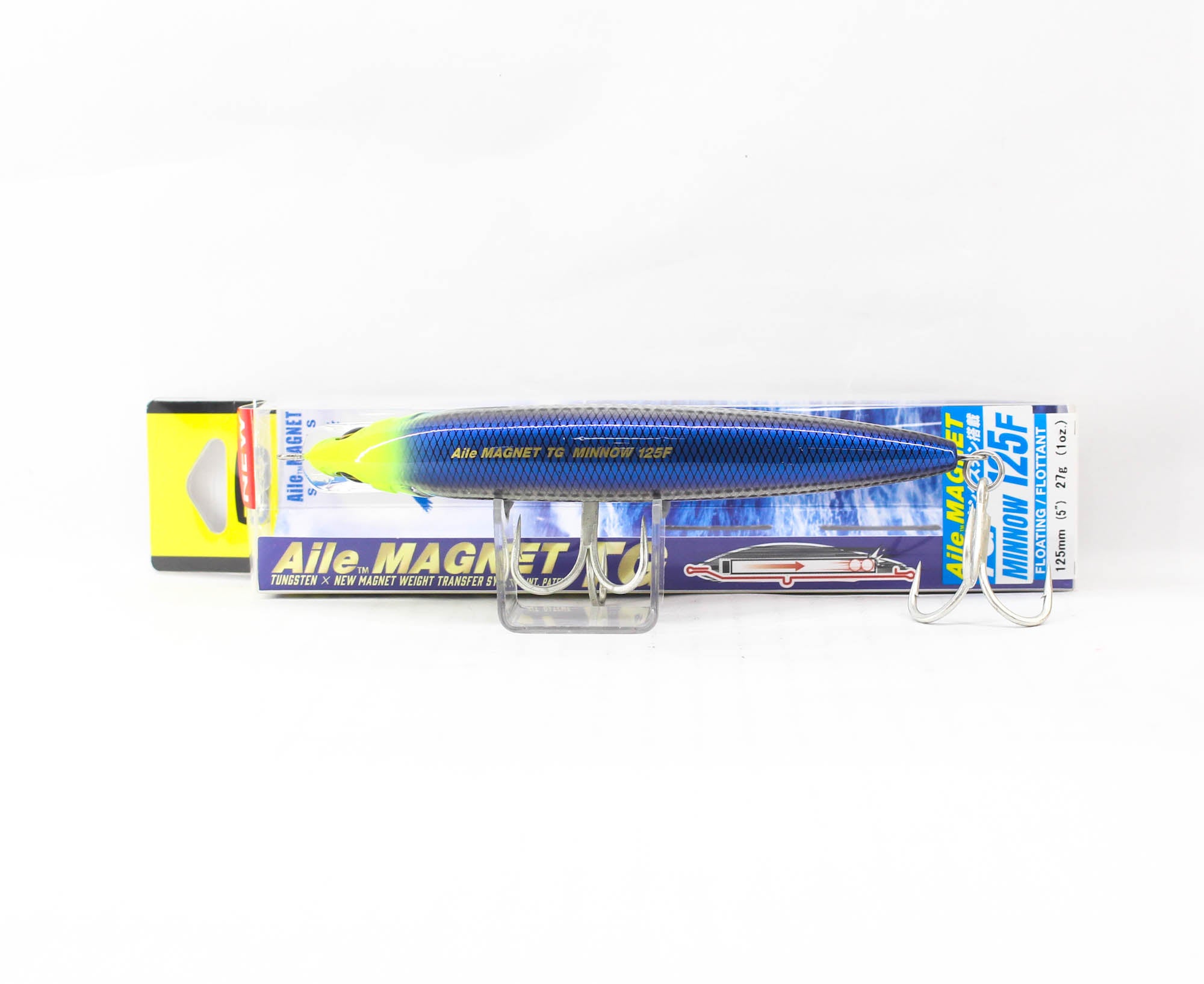 Yo Zuri Duel Aile Magnet TG Minnow 125F Floating Lure F1253-HCHM (5345)