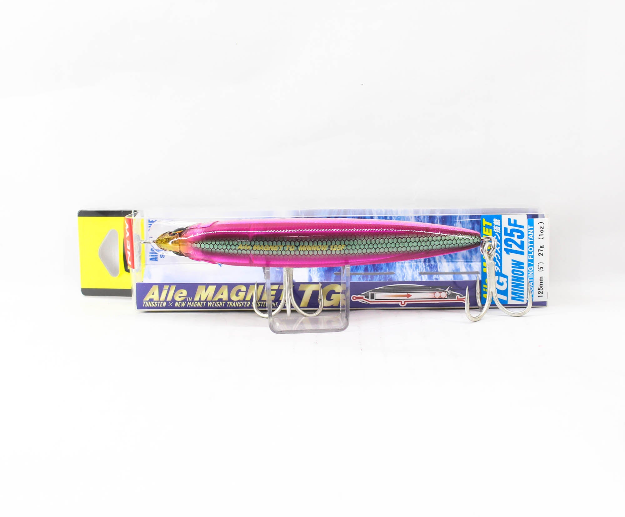 Yo Zuri Duel Aile Magnet TG Minnow 125F Floating Lure F1253-HPI (5376)