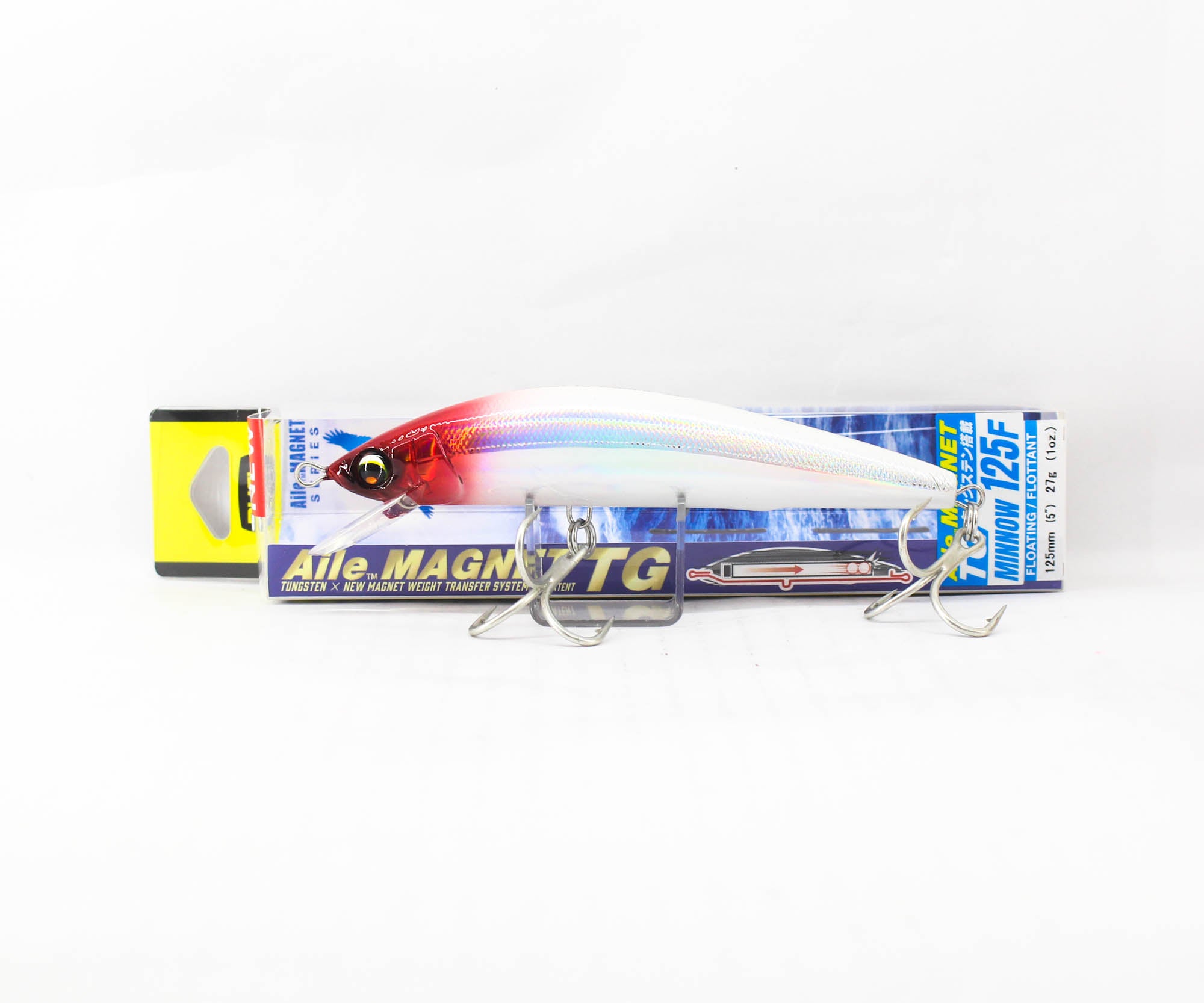 Yo Zuri Duel Aile Magnet TG Minnow 125F Floating Lure F1253-HRH (5383)