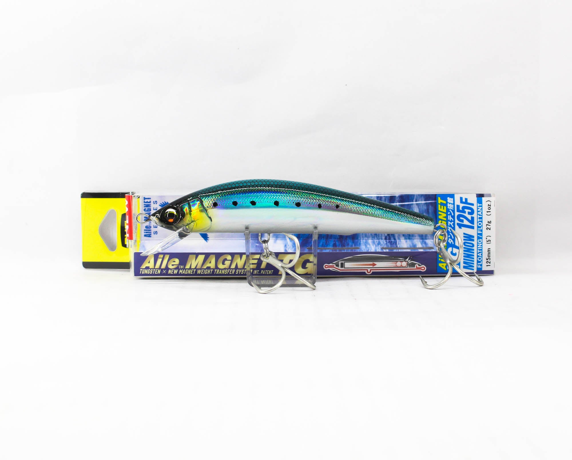Yo Zuri Duel Aile Magnet TG Minnow 125F Floating Lure F1253-IW (5390)