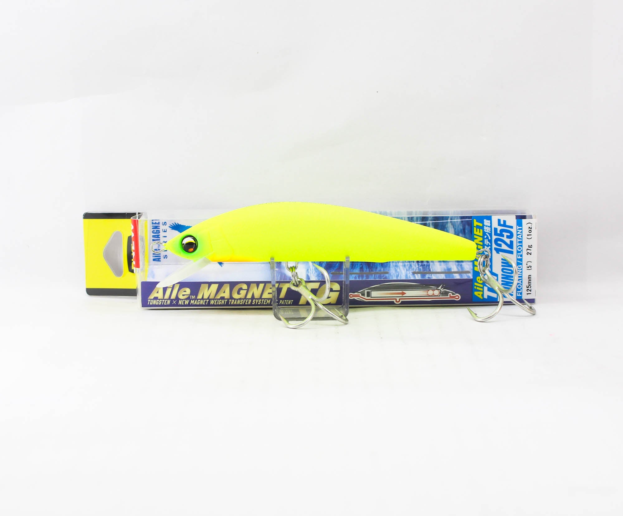 Yo Zuri Duel Aile Magnet TG Minnow 125F Floating Lure F1253-MCL (5406)