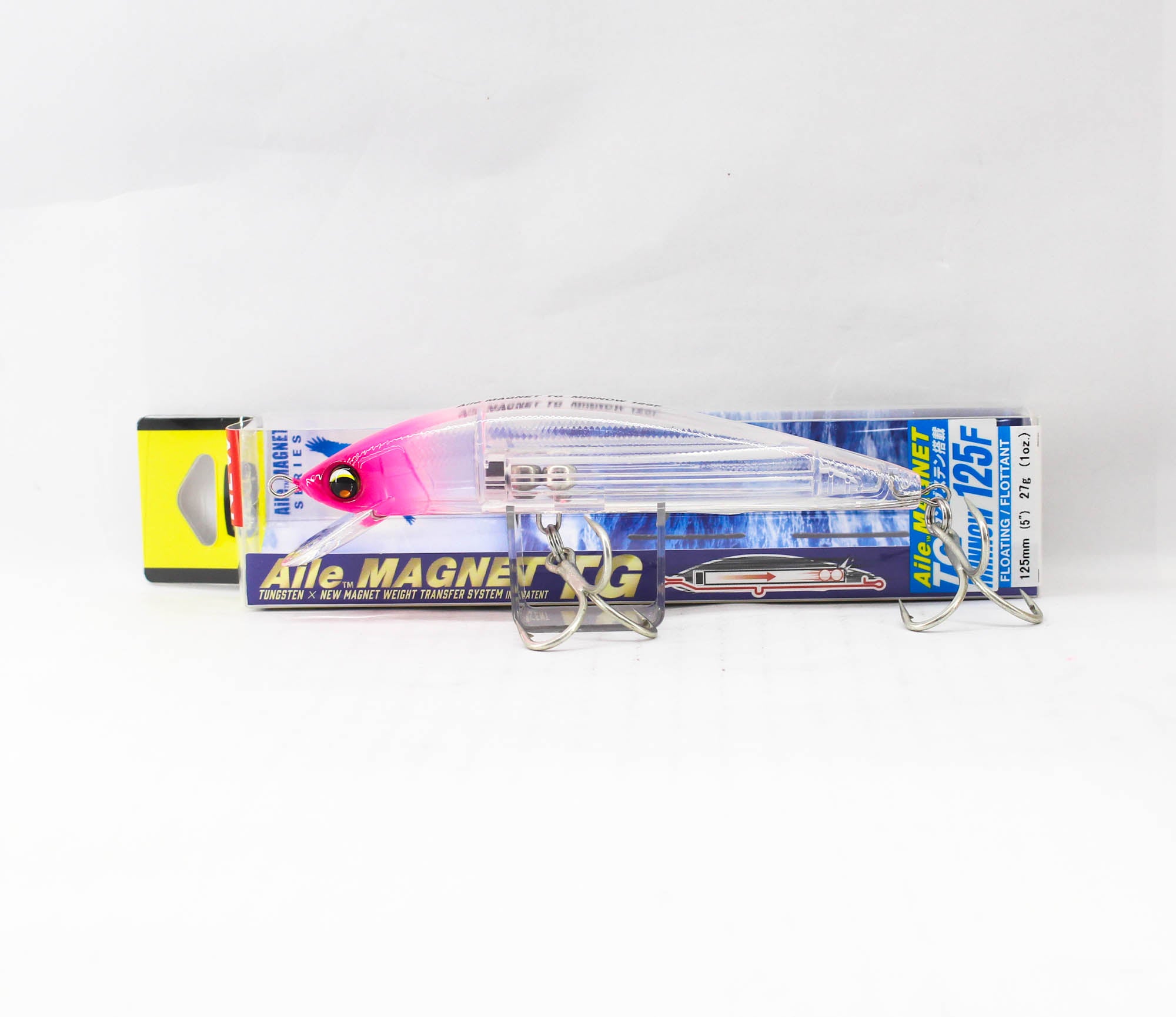 Yo Zuri Duel Aile Magnet TG Minnow 125F Floating Lure F1253-PTM (5420)