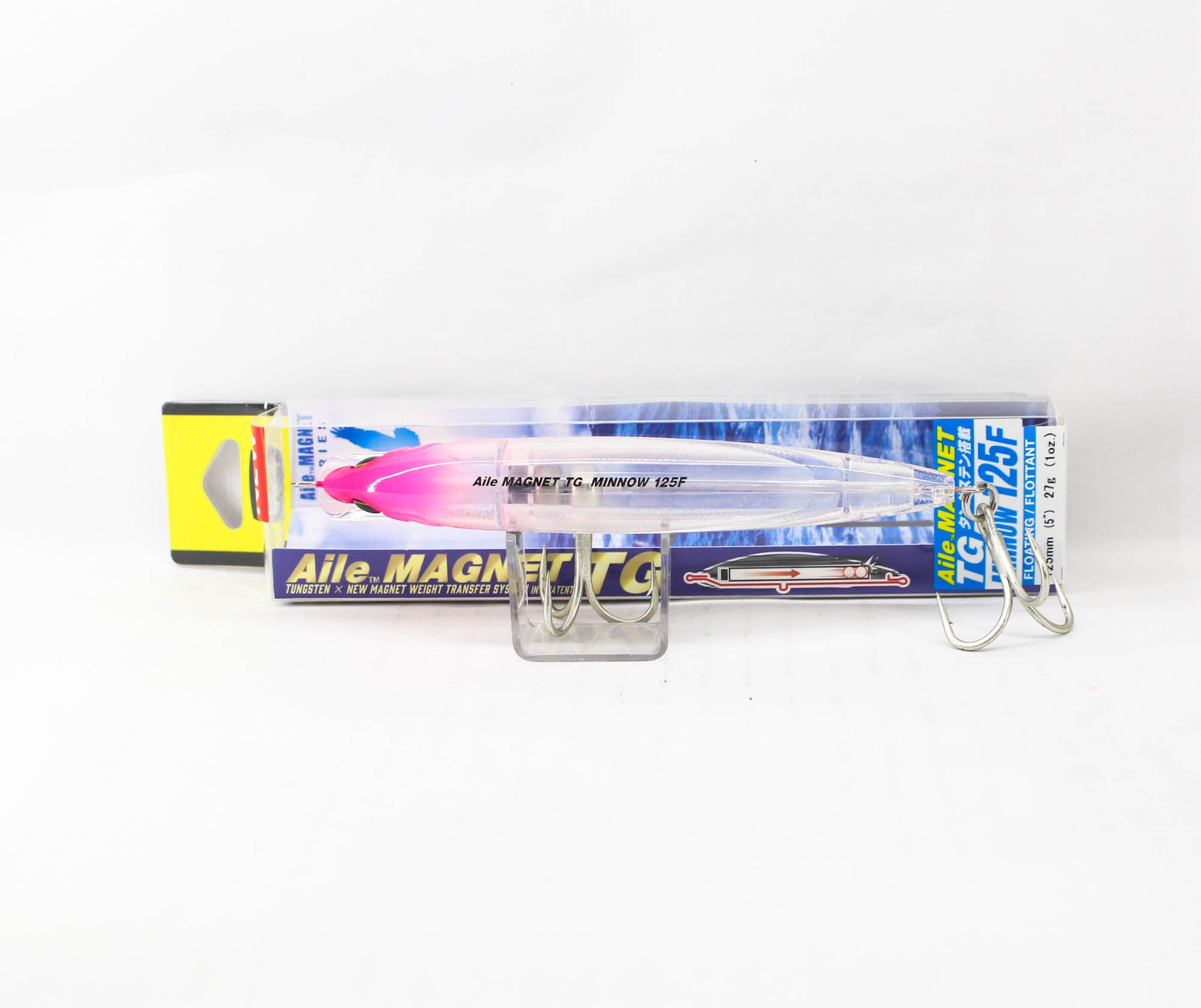 Yo Zuri Duel Aile Magnet TG Minnow 125F Floating Lure F1253-PTM (5420)