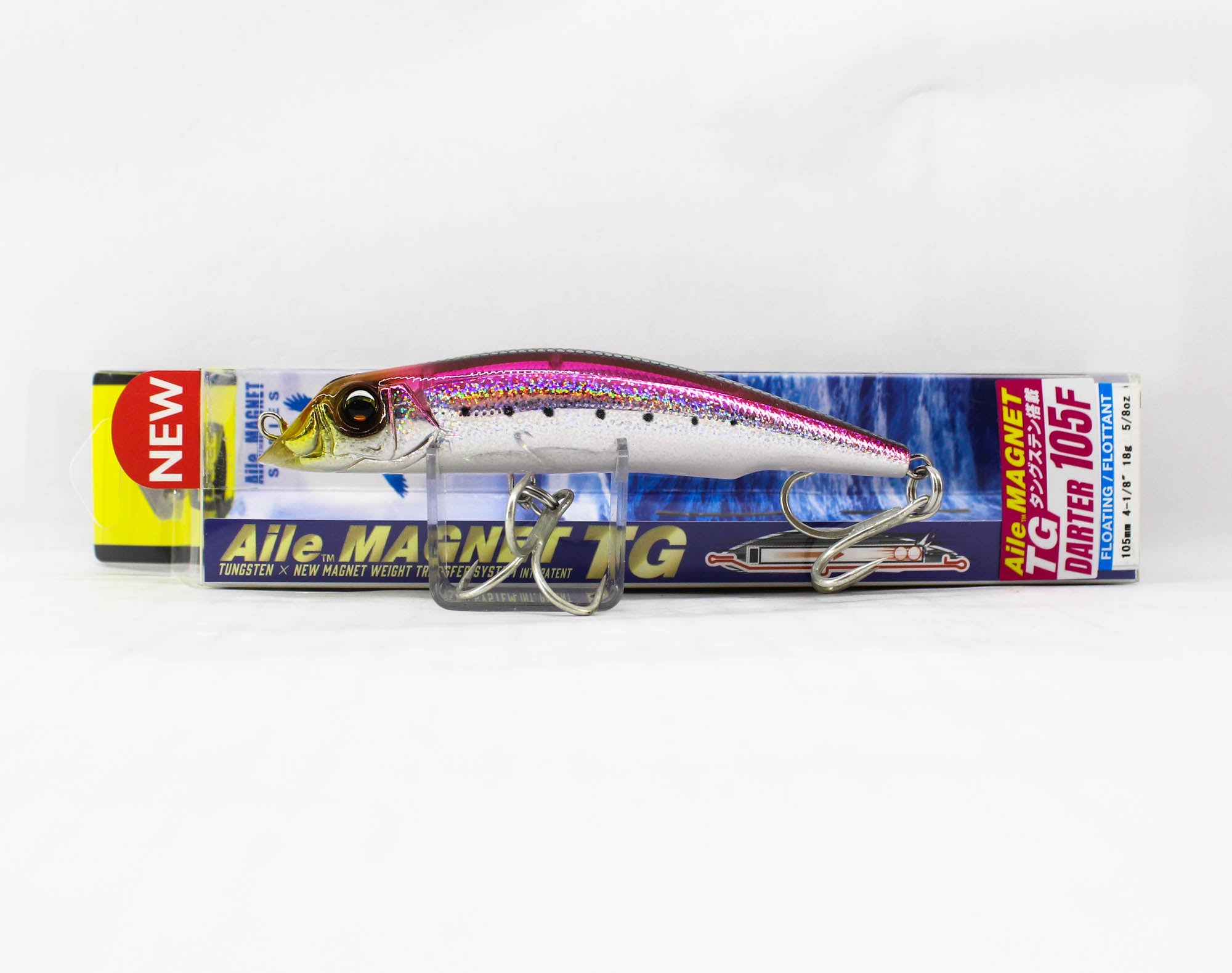 Yo Zuri Duel Aile Magnet TG Darter 105F Floating Lure F1254-HPI (5475)