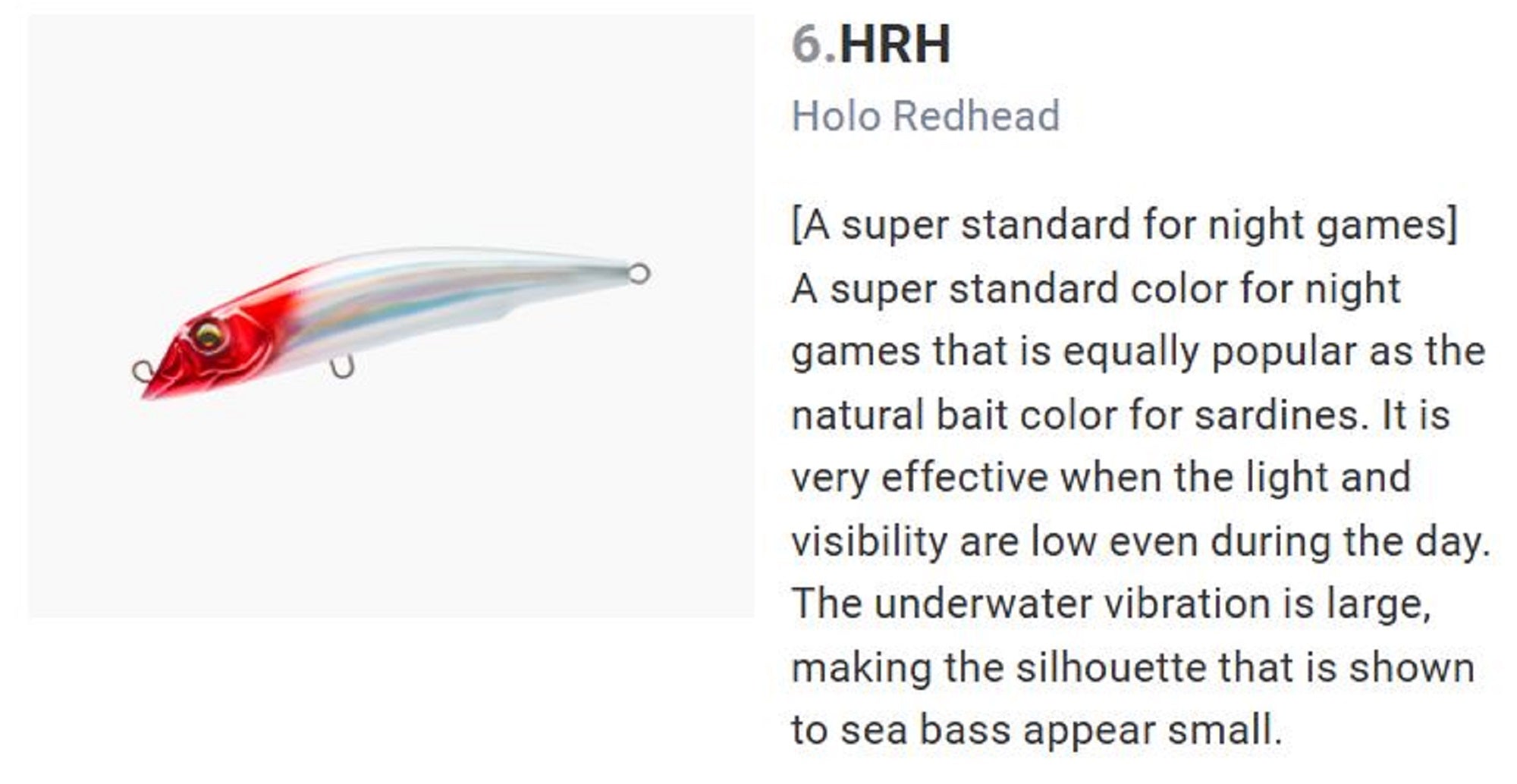 Yo Zuri Duel Aile Magnet TG Darter 105F Floating Lure F1254-HRH (5482)