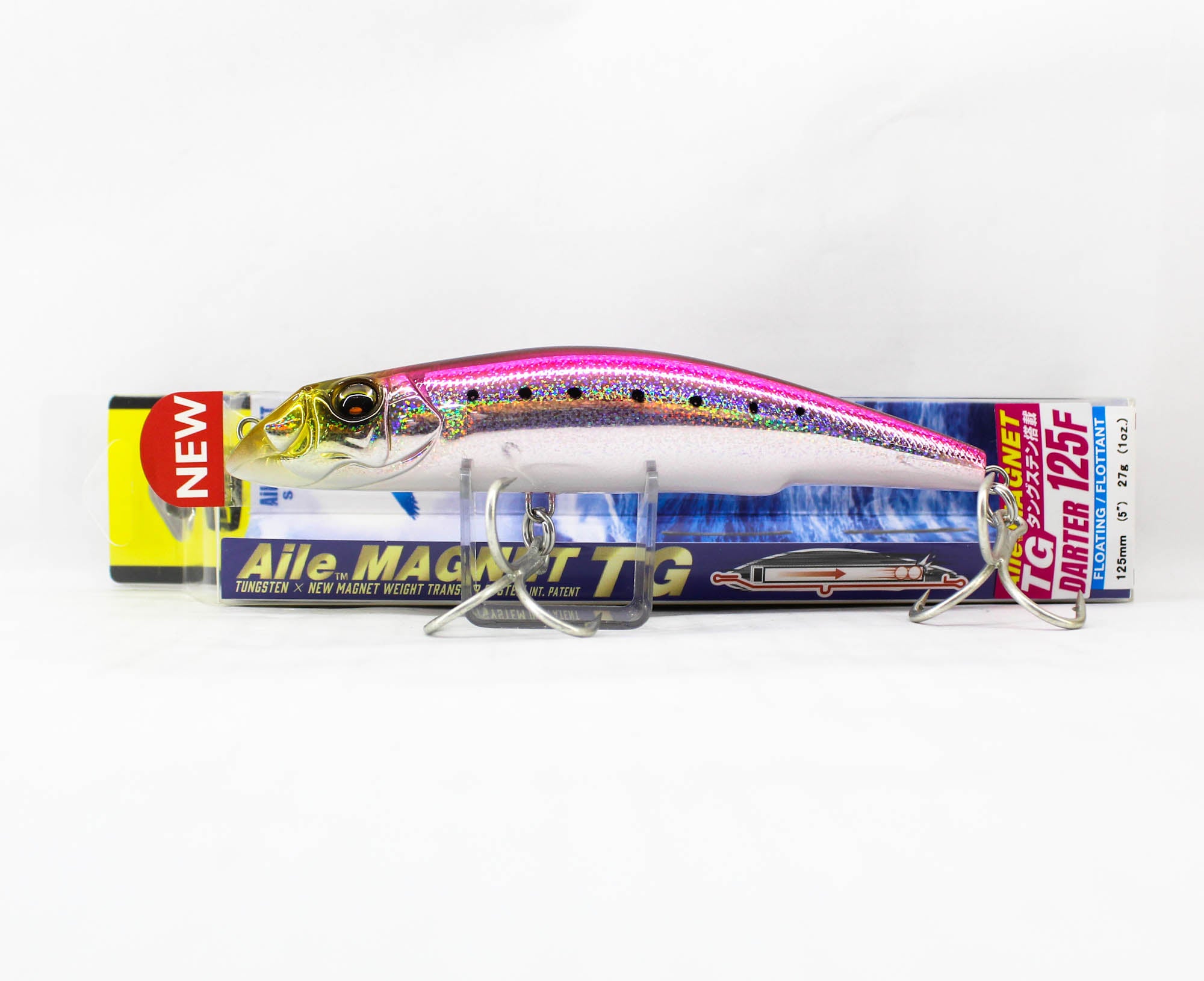 Yo Zuri Duel Aile Magnet TG Darter 125F Floating Lure F1255-HPI (5574)