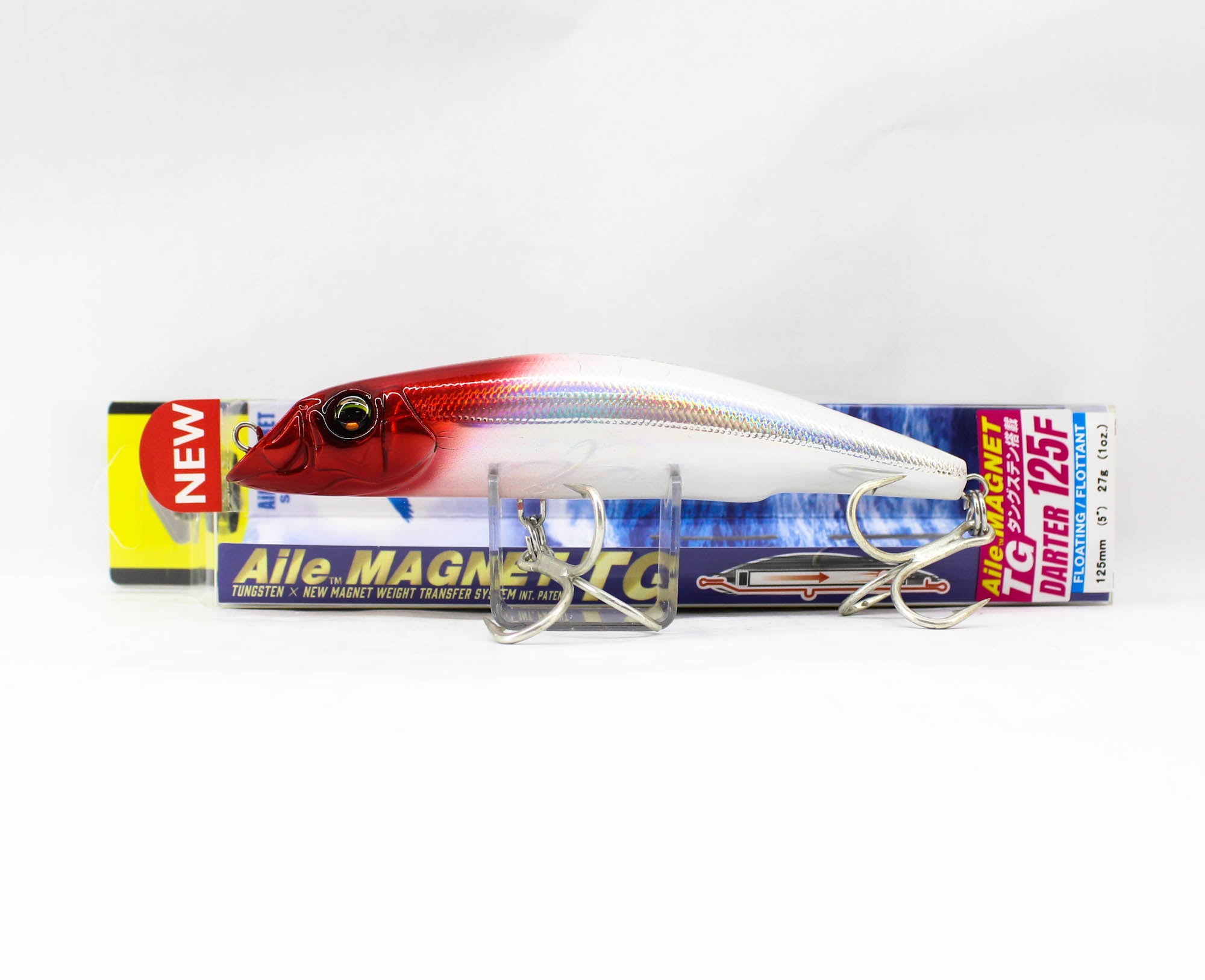 Yo Zuri Duel Aile Magnet TG Darter 125F Floating Lure F1255-HRH (5581)