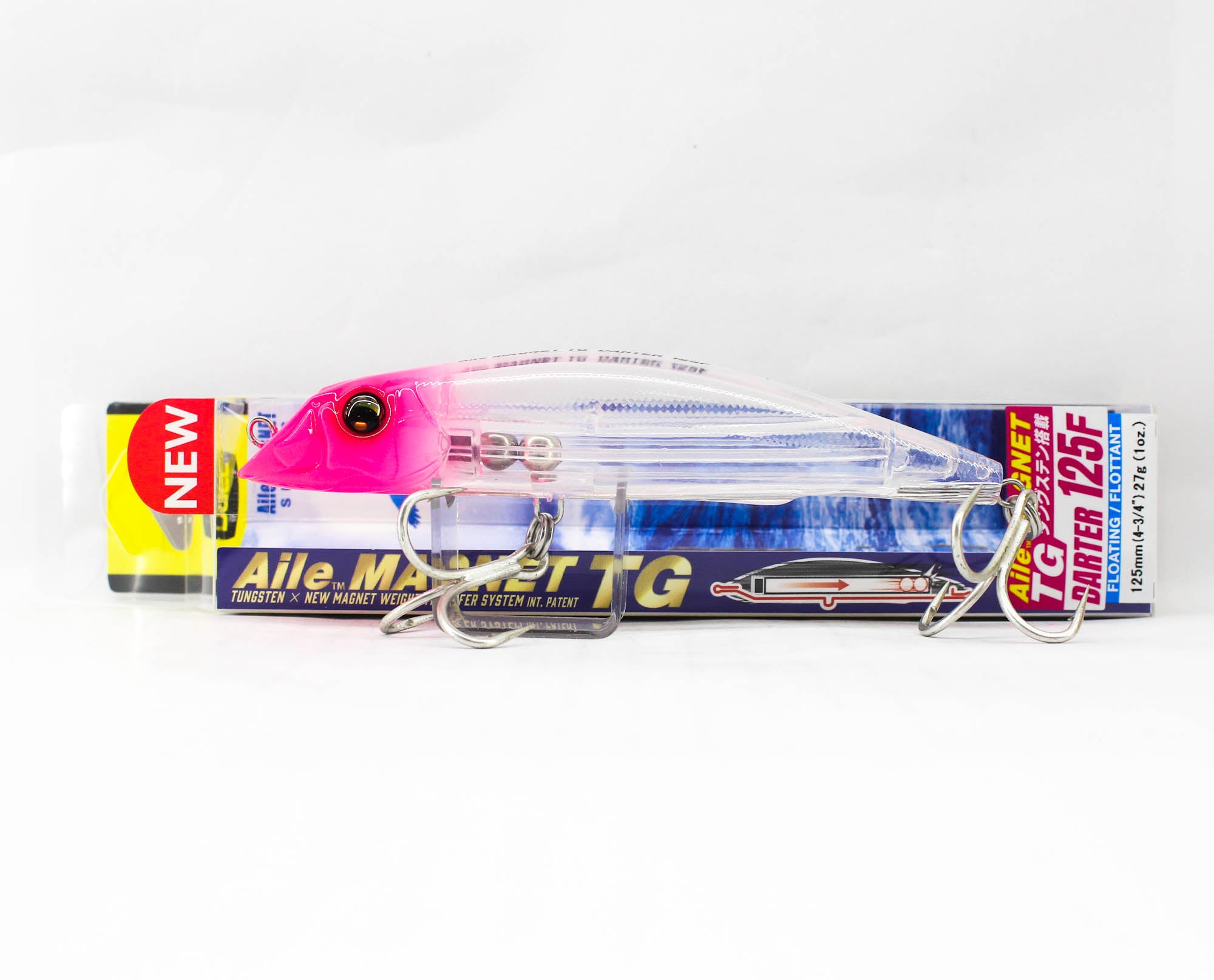 Yo Zuri Duel Aile Magnet TG Darter 125 Floating Lure F1255-PTM (5628)