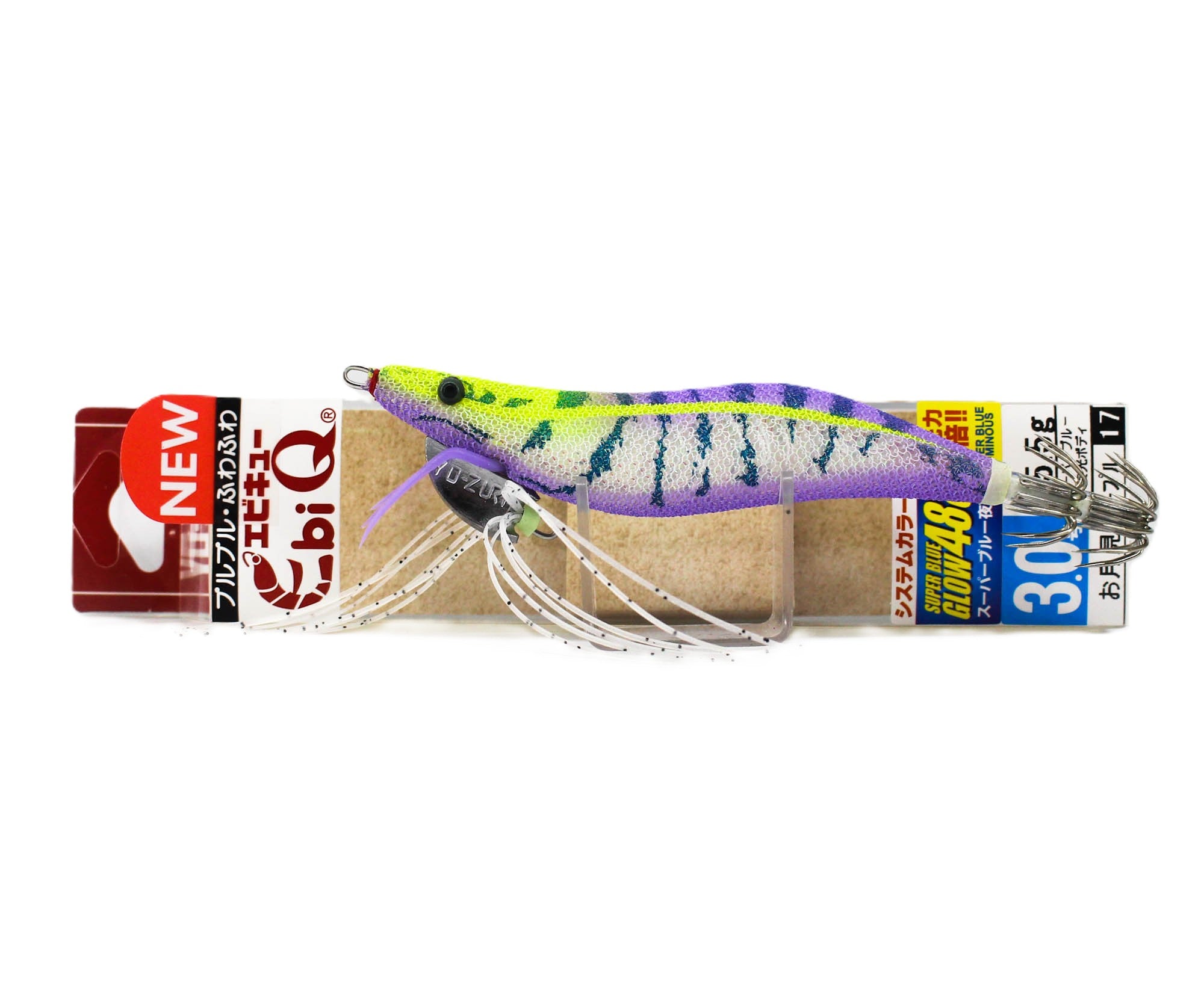 Yo Zuri Ebi-Q Squid Jig Sinking Lure Size 3.0 A1805-SBTP (6564)